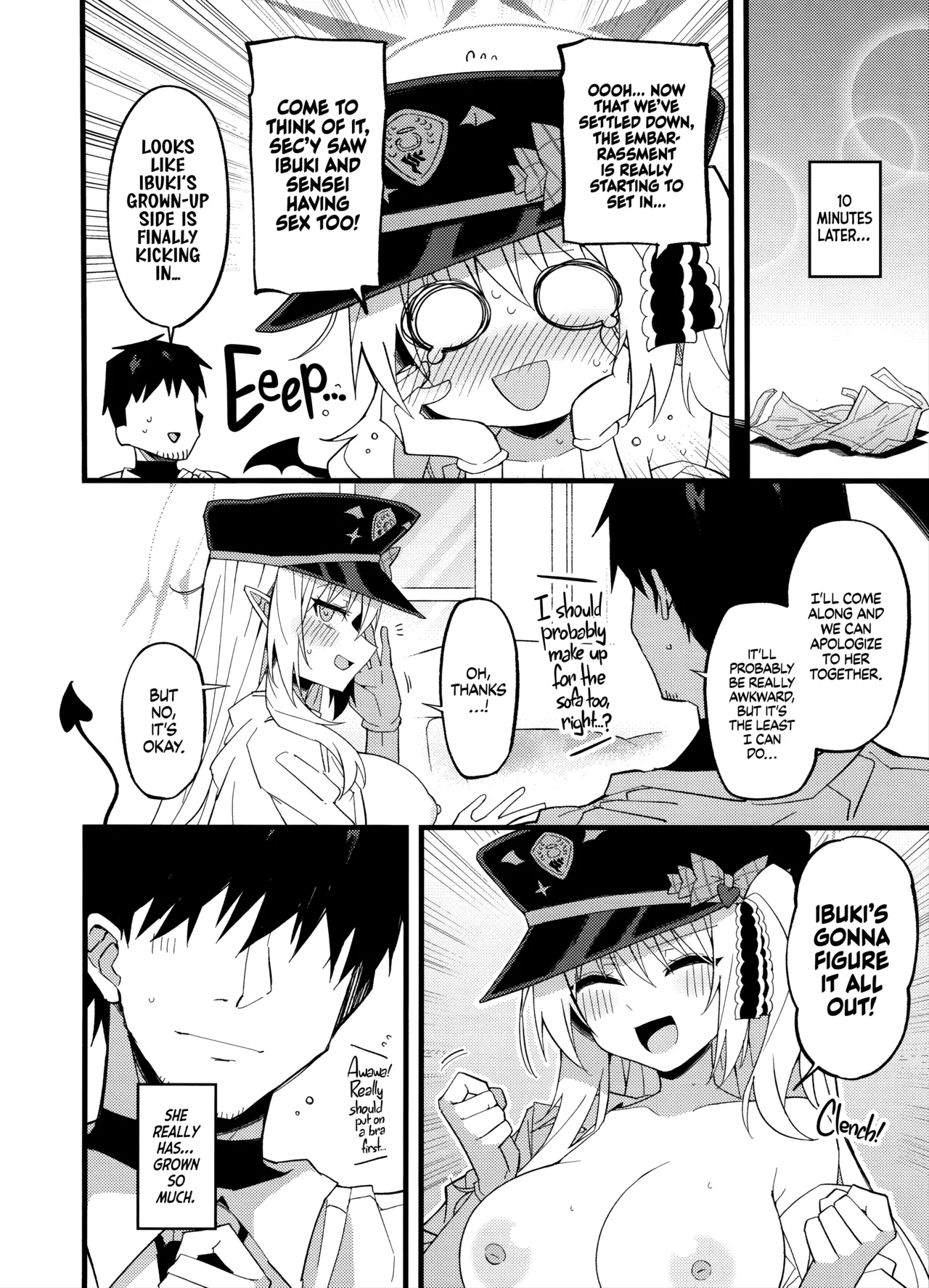 Ibuki, Ii-ppai Mattan da yo...♡ | Ibuki’s Waited for Sooo Long...♡ page 22 full