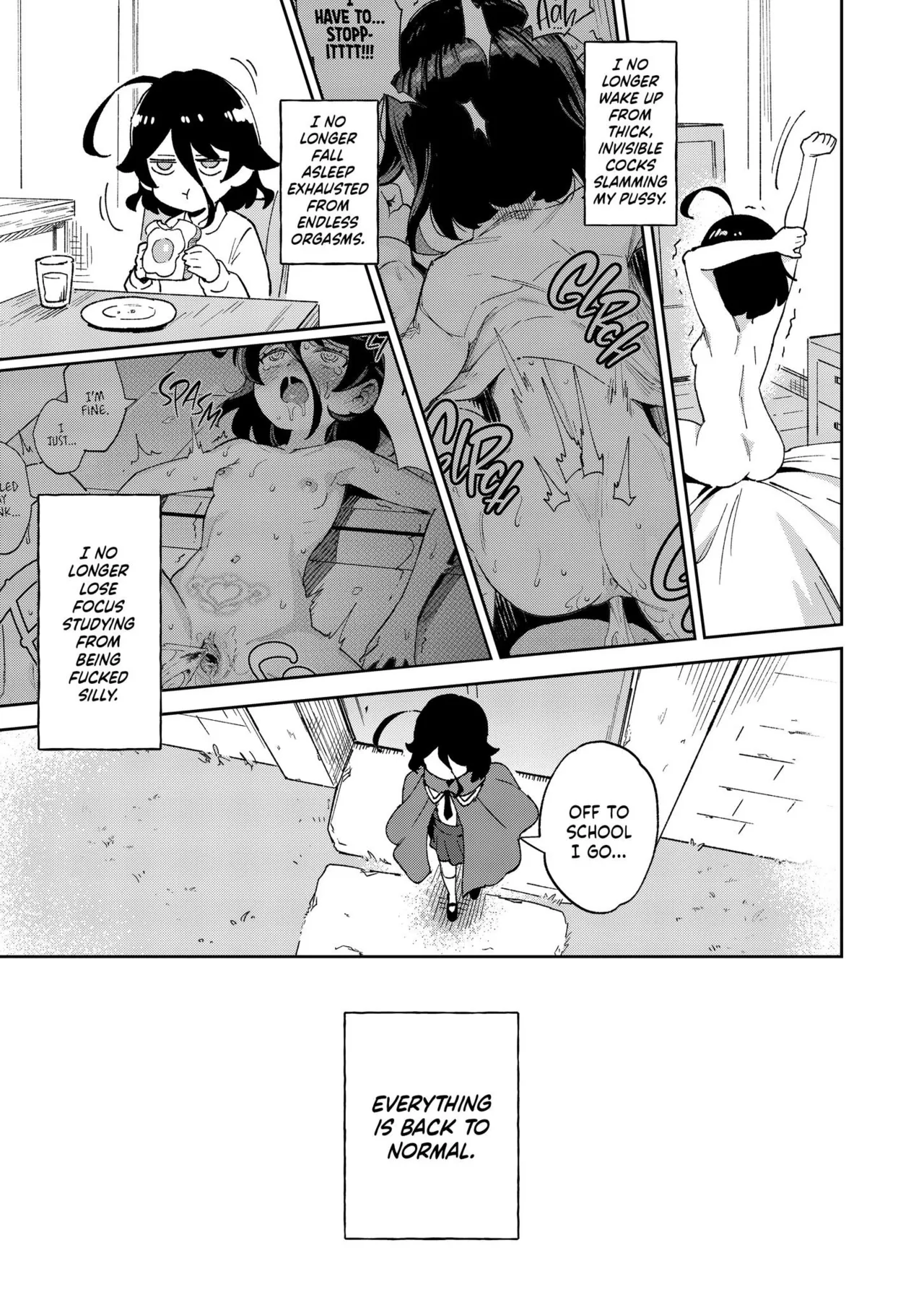 Page 4 of [Chouzankai (TER)] THE LITTLE ONAHOLE GIRL 2 Den Lille Pige med Gummikusserne [English] [Decensored] [Digital]