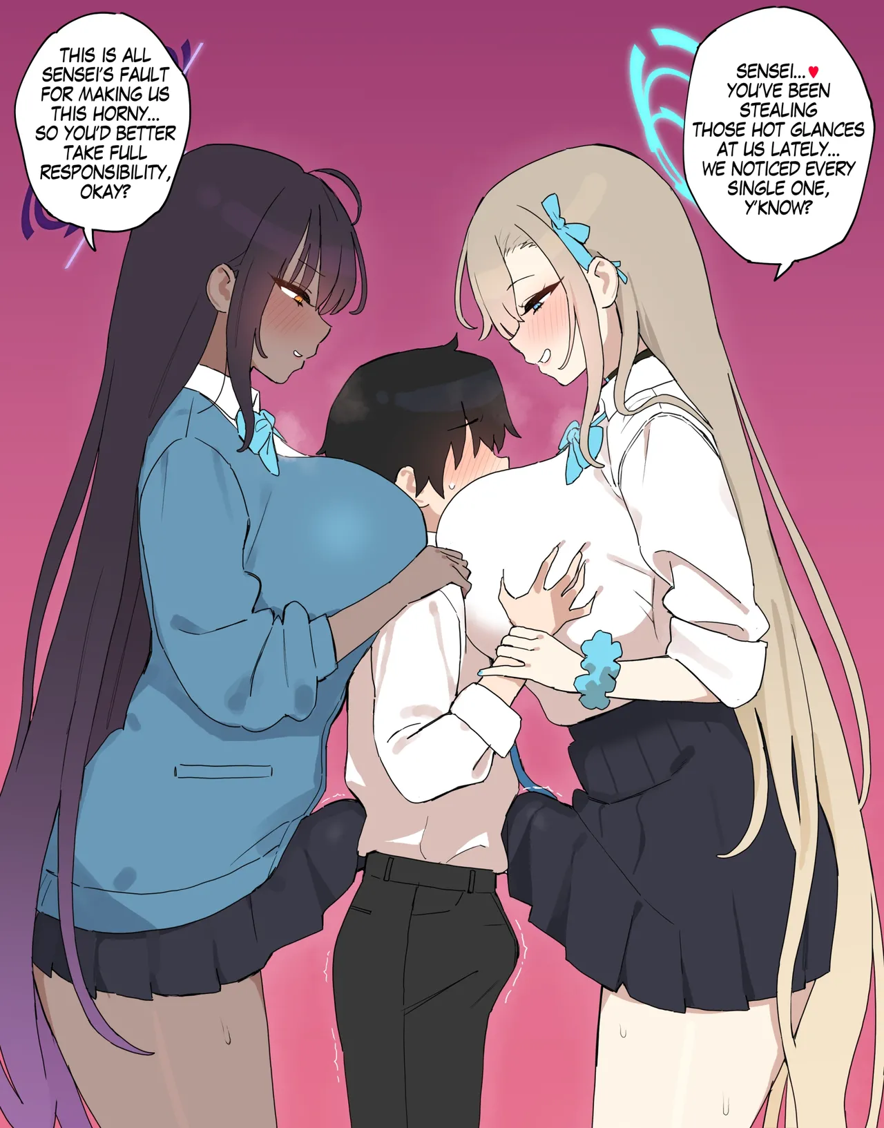【bingdak】Karin & Asuna page 1 full