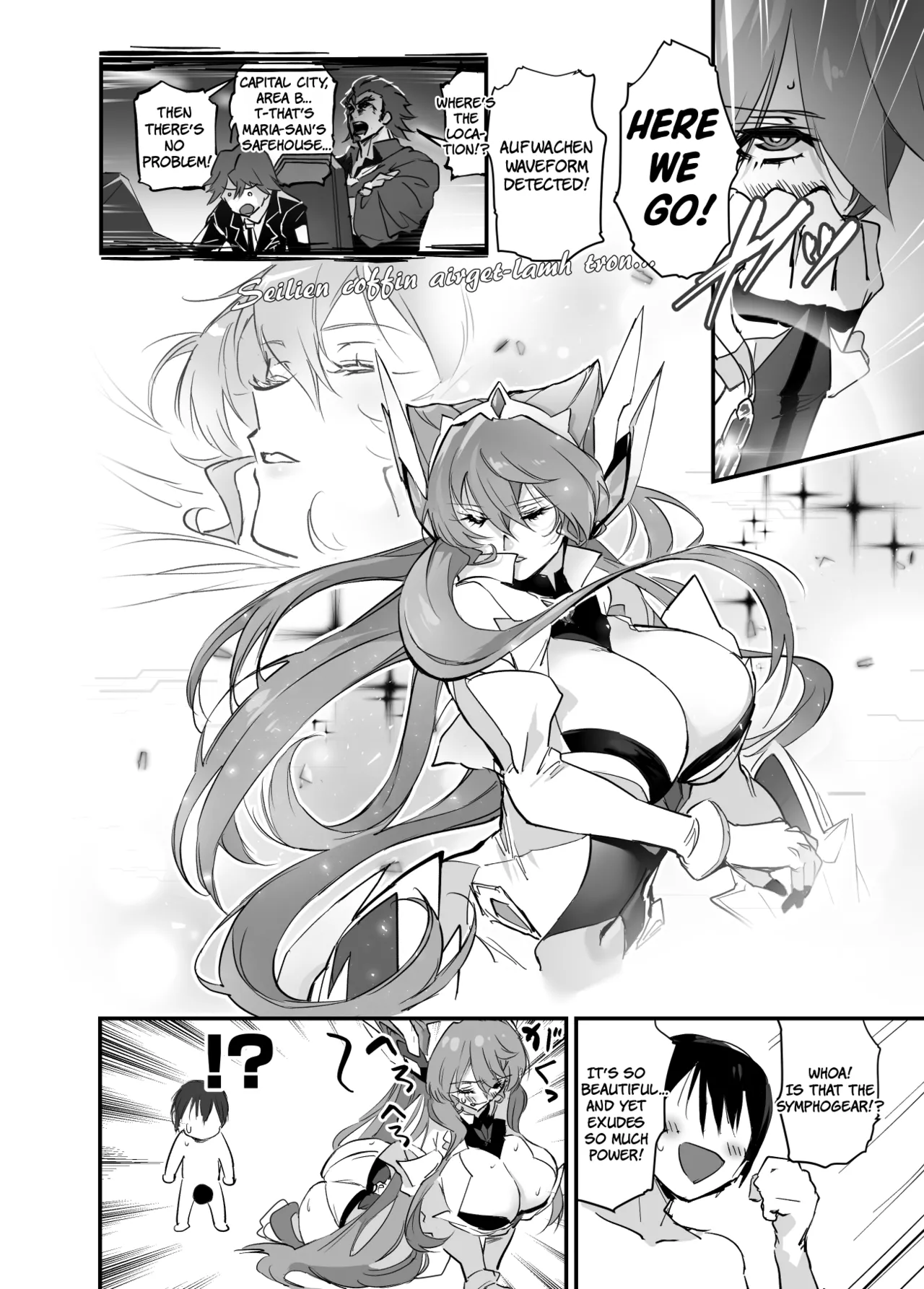 Page 19 of [Hotel Negresco (Negresco)] Tayama Toshishita KARESHI Hon | The Lovely Maria's Younger Boyfriend Book (Senki Zesshou Symphogear) [English] [The People With No Name] [Digital]