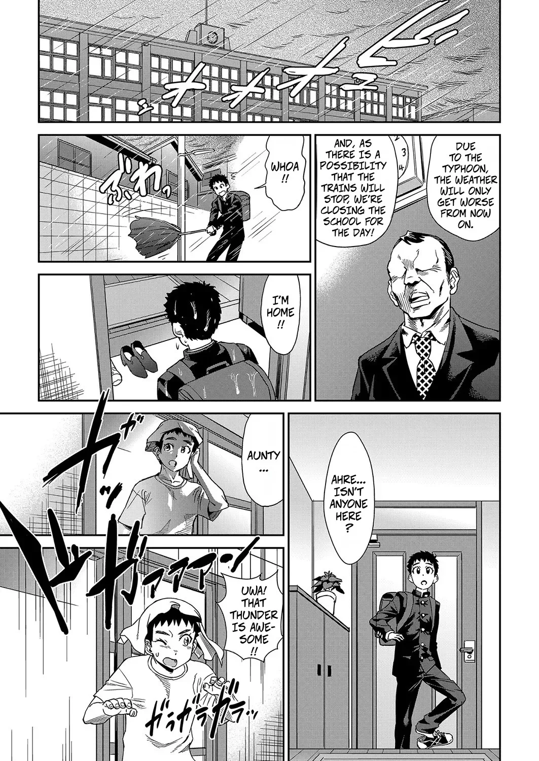 Page 3 of [Abe Morioka] Arashi no Yoru ni - on a stormy night (Iya Dakedo Ireraretai! NTR Sex ni Ochiteiku Bijin Hitozuma-tachi) [English] [Digital]