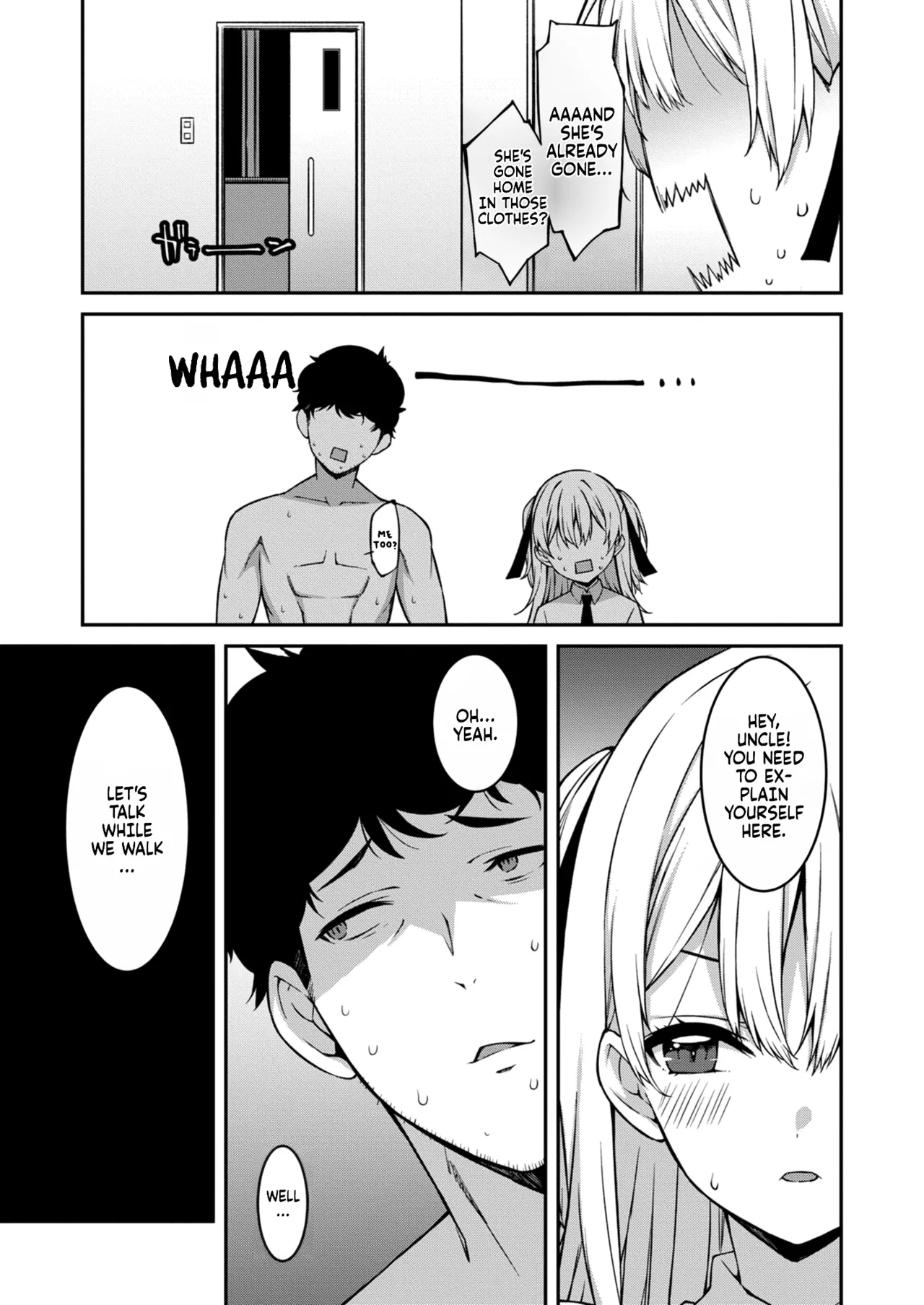 Namaiki Gyaru ni Zako Atsukai Sareta Ore ~ Meikko ga Guigui Kuru! Ch. 01-07 | A bratty Gal treats me like a Loser. My niece is comming on strong!! Ch. 01-07 page 164 full