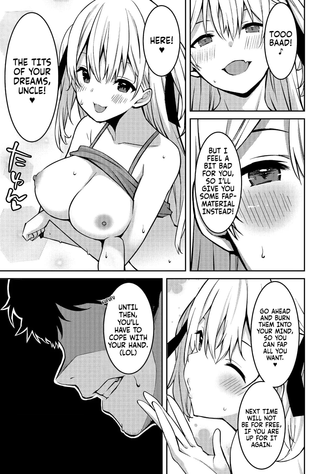 Namaiki Gyaru ni Zako Atsukai Sareta Ore ~ Meikko ga Guigui Kuru! Ch. 01-07 | A bratty Gal treats me like a Loser. My niece is comming on strong!! Ch. 01-07 page 19 full