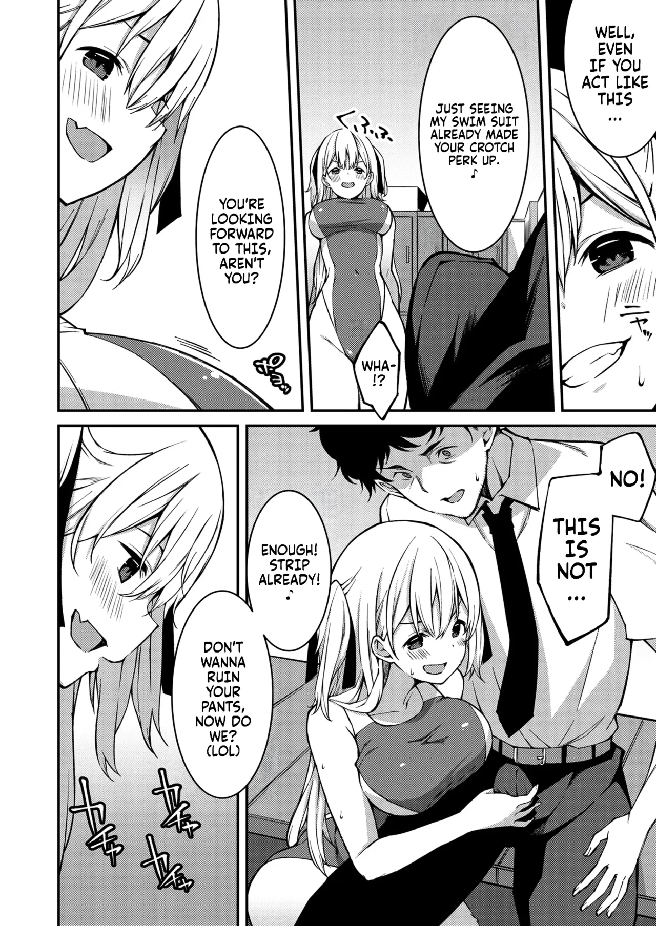 Namaiki Gyaru ni Zako Atsukai Sareta Ore ~ Meikko ga Guigui Kuru! Ch. 01-07 | A bratty Gal treats me like a Loser. My niece is comming on strong!! Ch. 01-07 page 39 full