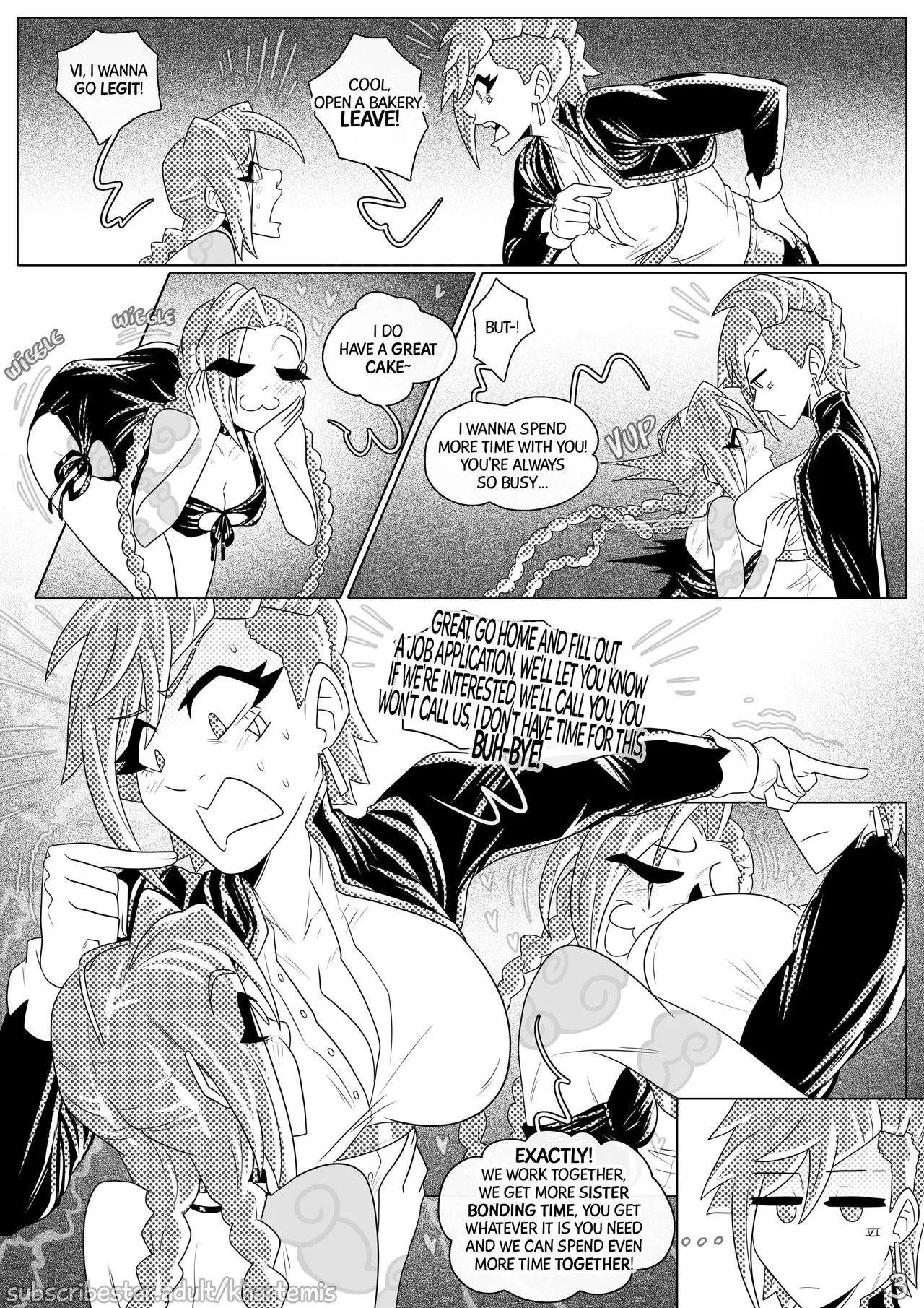 Vi & Jinx: Loony Larceny page 5 full