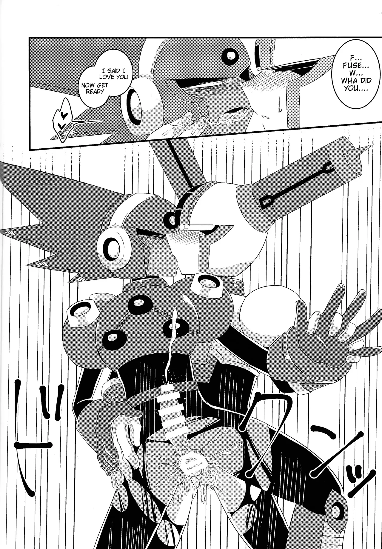 Page 5 of [B-G, PUSH (Aoinu, Kurari ssa)] Ra bura bu hiyuburakunga mitai hon! (Mega Man 11) [English] [Tigoris Translates]