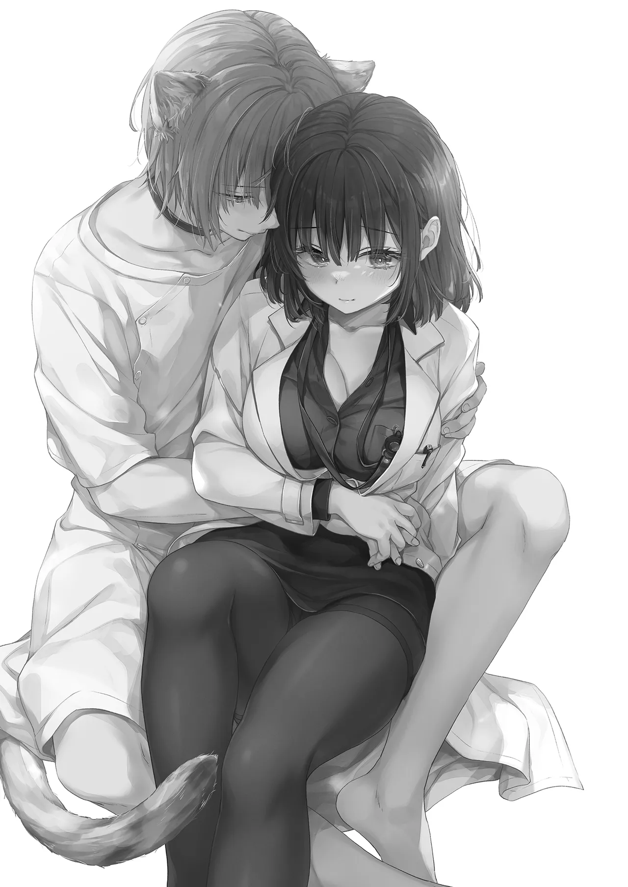 Page 3 of Ningen ni natta Boku to Kimi to no 4-nenkan | 成為人類的我與你的四年時光1