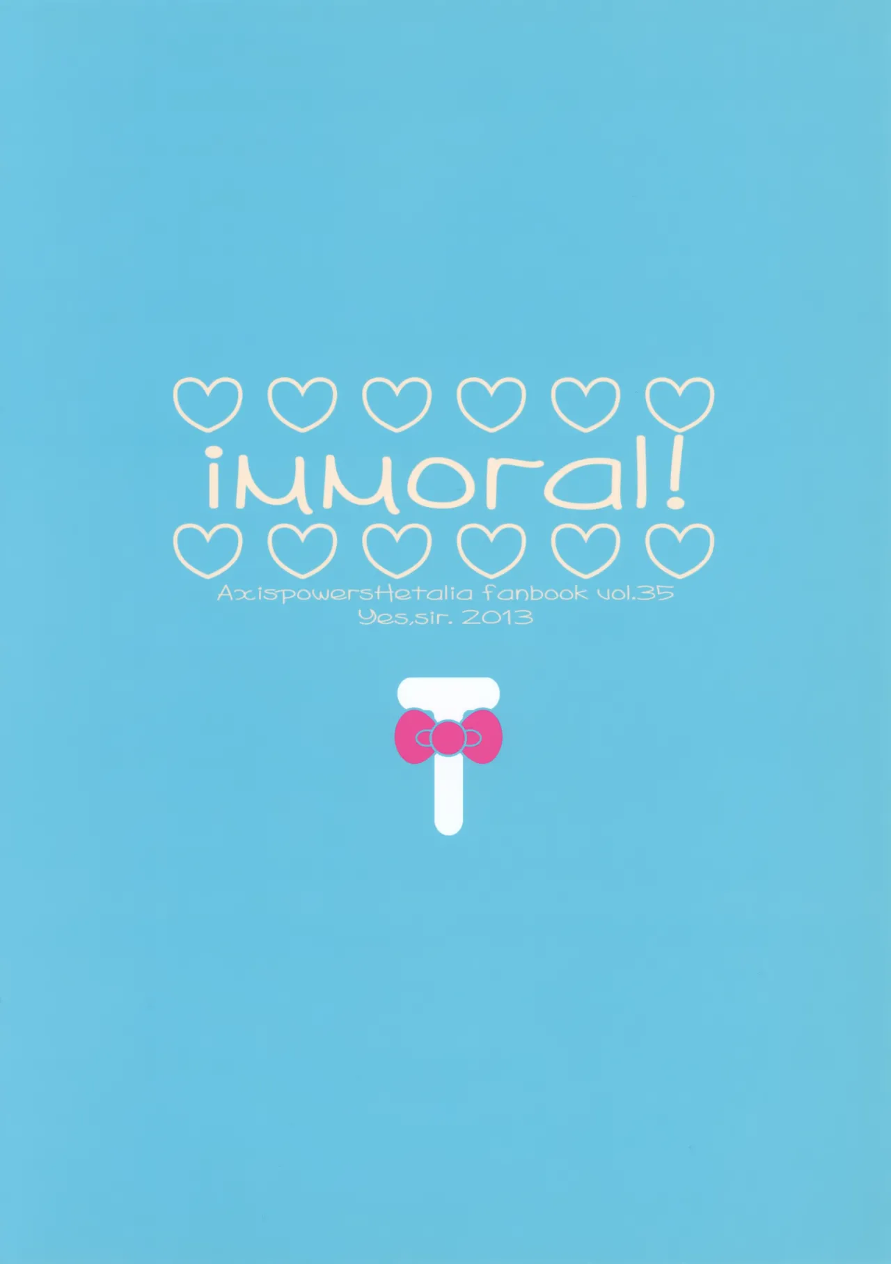 Page 31 of (C84) [Yes,sir. (Epuko)] Immoral! (Hetalia: Axis Powers)