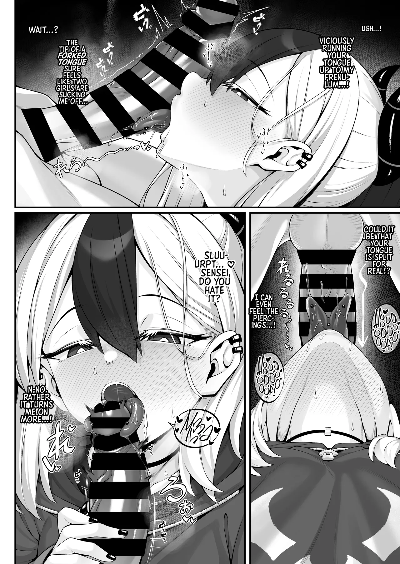 Page 3 of Sputum Shita-pi Kayoko ni Fella de Nuite Morau dake no Tanpen Manga | Garnet-Pierced Snake-Tongue kayoko gets me off, Mini comic.