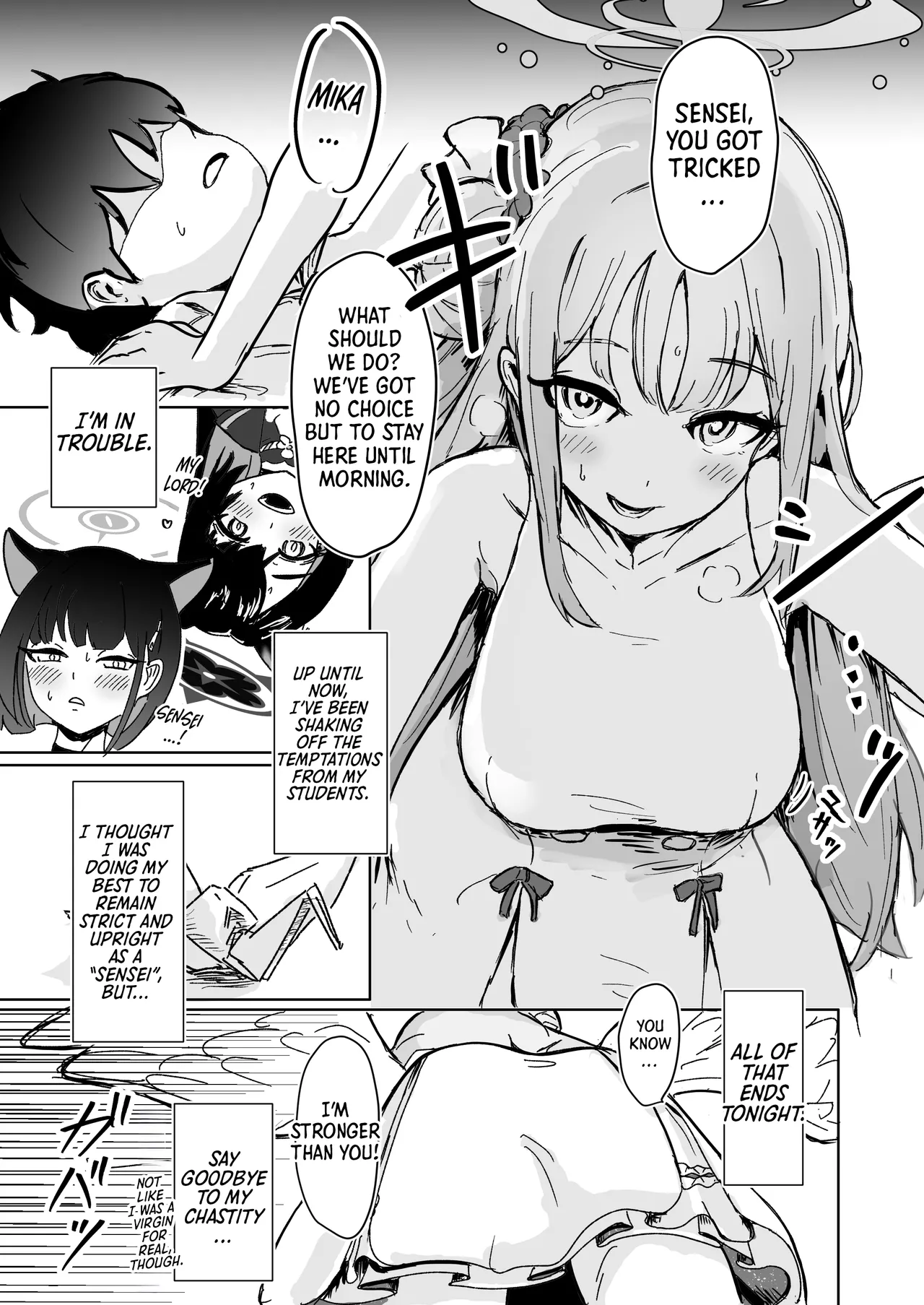 Page 2 of Mika to Futari de Obenkyou | Studying Together with Mika