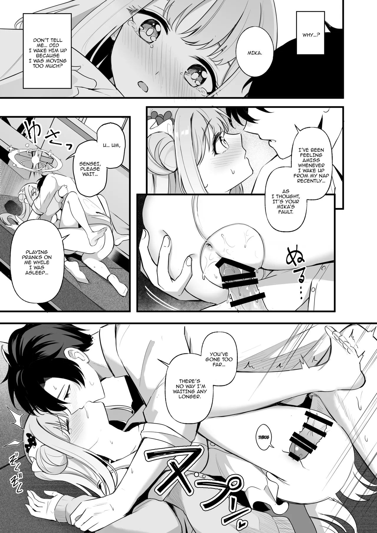 Page 16 of [Koniro Kajitsu (KonKa)] Sensei dake no Mondaiji | Sensei's Exclusive Problem Student (Blue Archive) [English] {Doujins.com} [Digital]