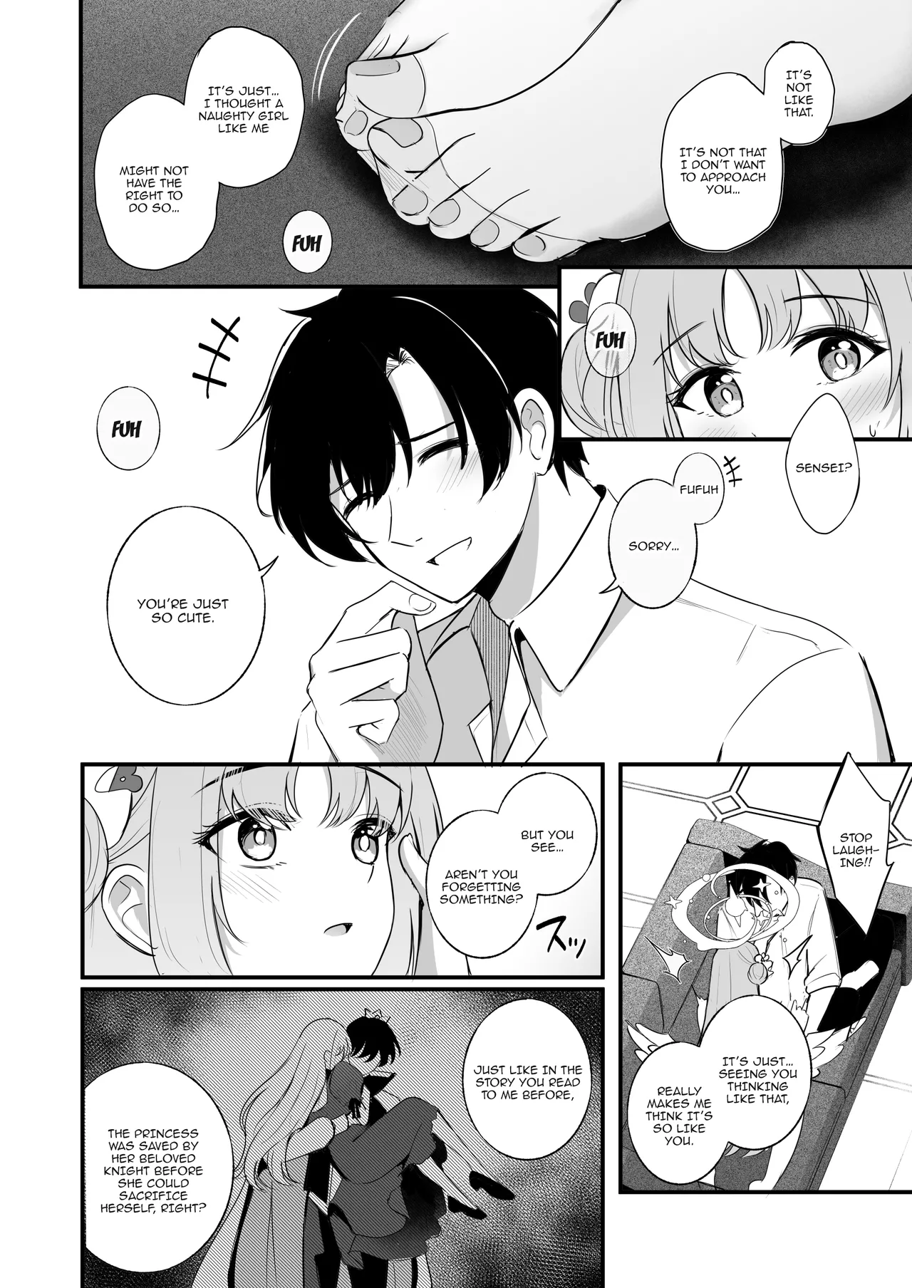 Page 35 of [Koniro Kajitsu (KonKa)] Sensei dake no Mondaiji | Sensei's Exclusive Problem Student (Blue Archive) [English] {Doujins.com} [Digital]