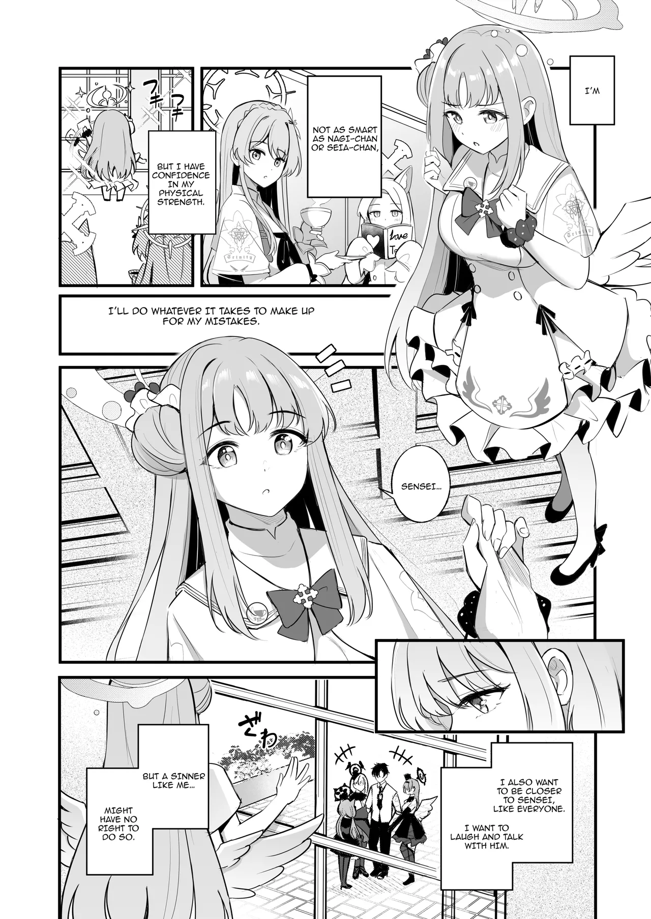 Page 5 of [Koniro Kajitsu (KonKa)] Sensei dake no Mondaiji | Sensei's Exclusive Problem Student (Blue Archive) [English] {Doujins.com} [Digital]