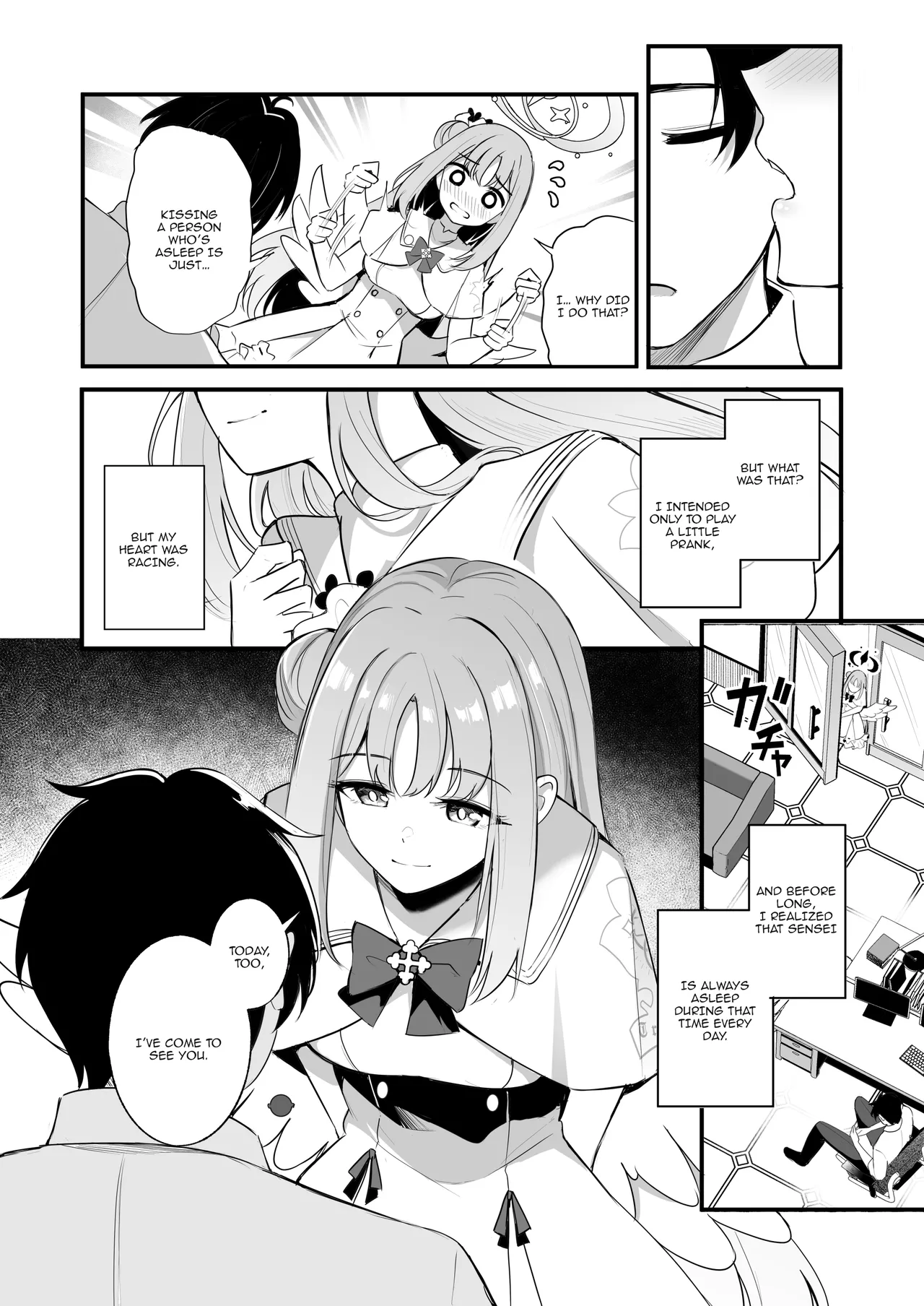 Page 7 of [Koniro Kajitsu (KonKa)] Sensei dake no Mondaiji | Sensei's Exclusive Problem Student (Blue Archive) [English] {Doujins.com} [Digital]