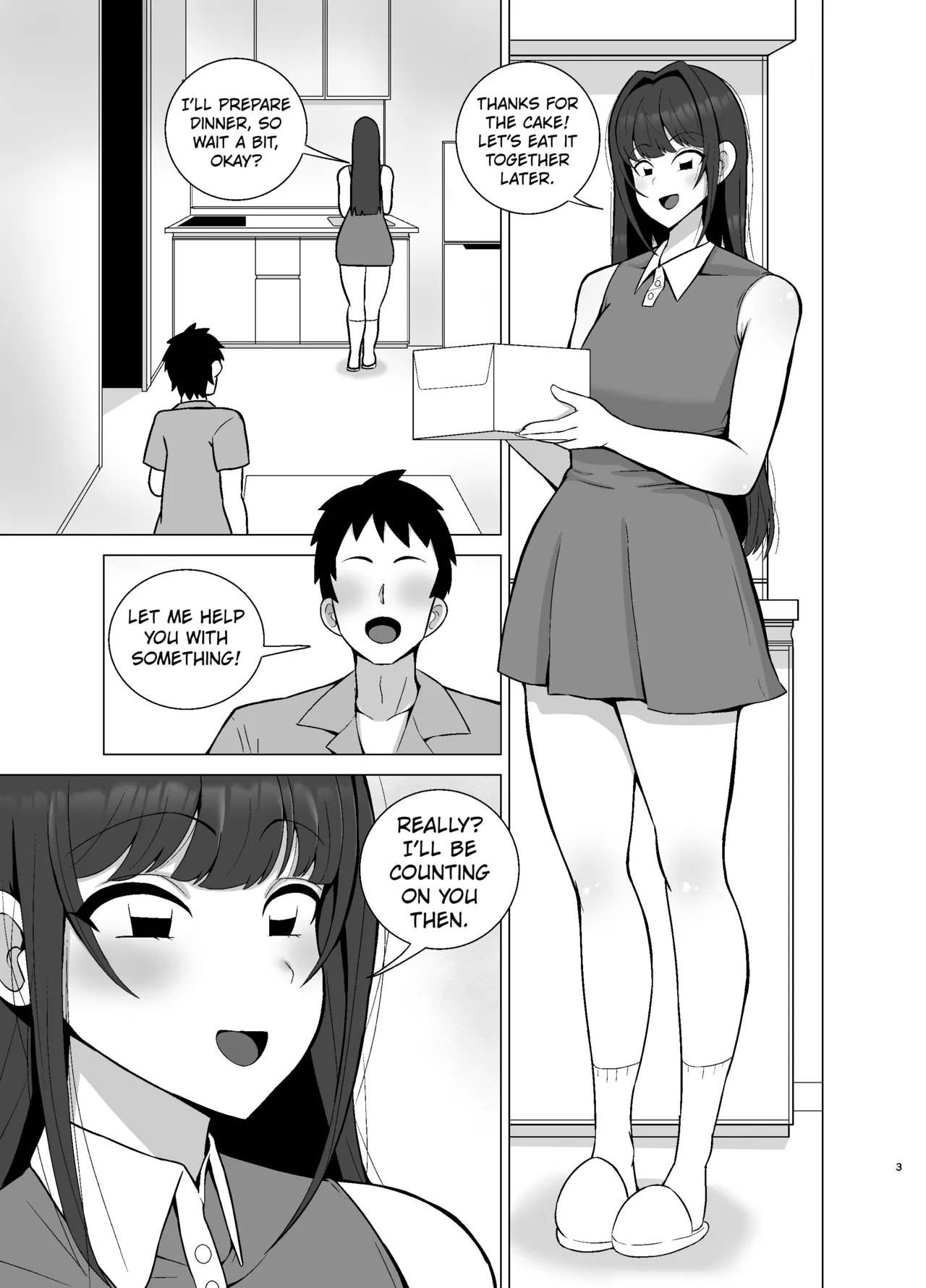 Page 2 of Kanojo no Tomodachi wa Dosukebe Kasshoku Gal
