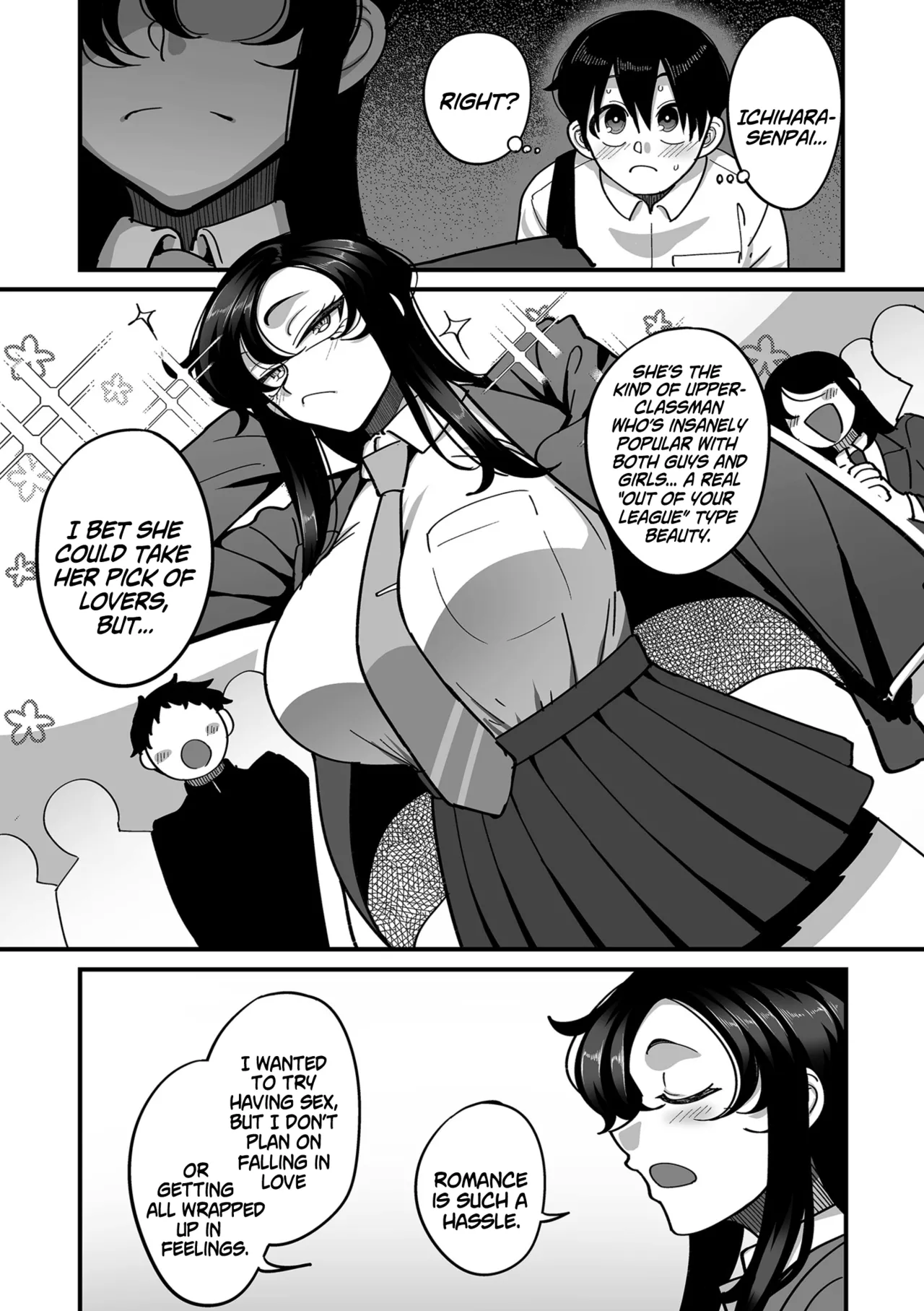 Page 2 of [Yamamoto Zenzen] School Prostitution Journal (Comix) - Chapter 3: The School's Number One Beauty, Ichihara-senpai [English] [SS22]
