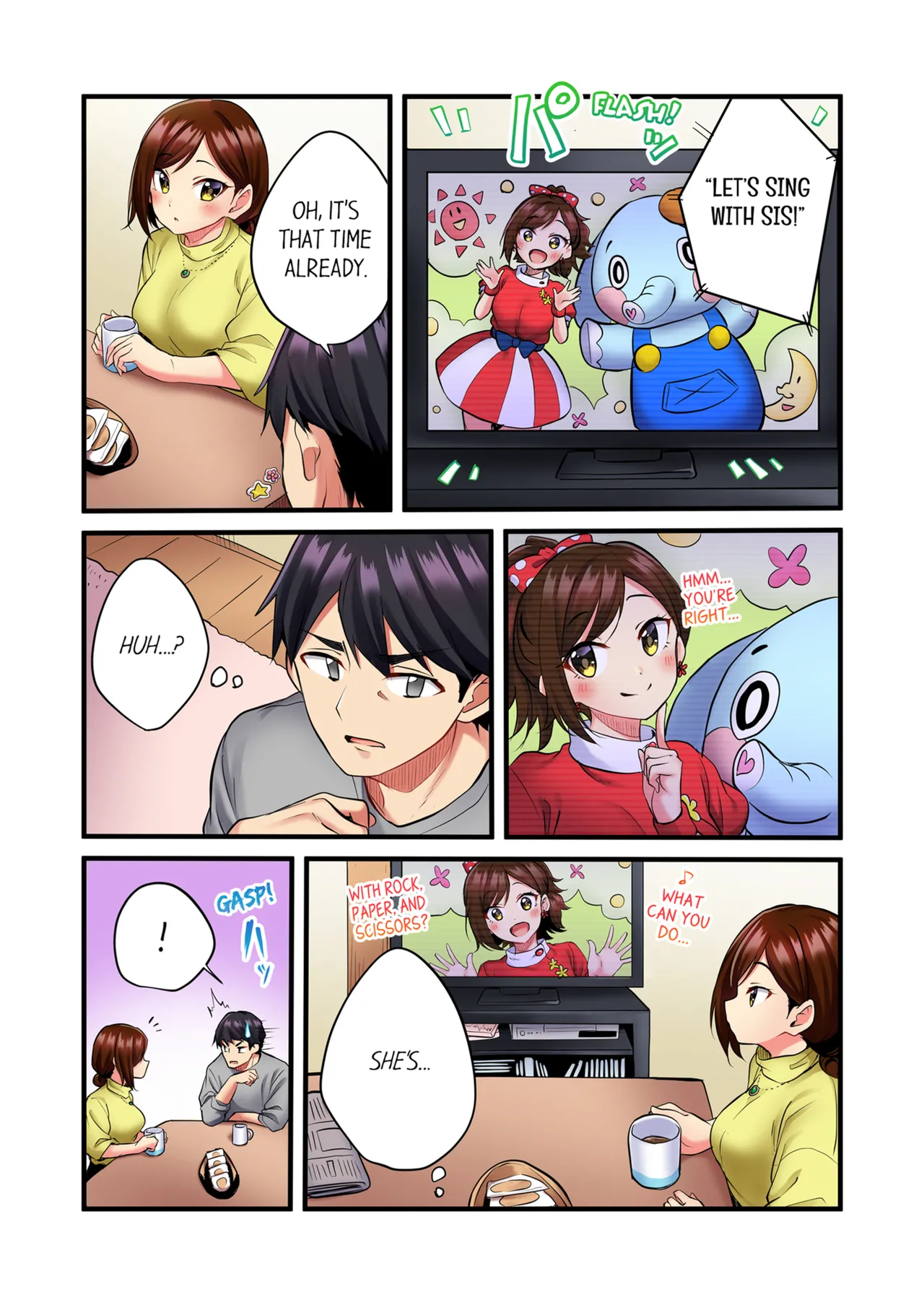 Page 13 of Uta no Onee-san Datte H Shitai ~Konnakao, TV no Mae Minna ni wa Miserarenai yo... | Even an Innocent TV Show Singer Needs Sex Vol. 1-4