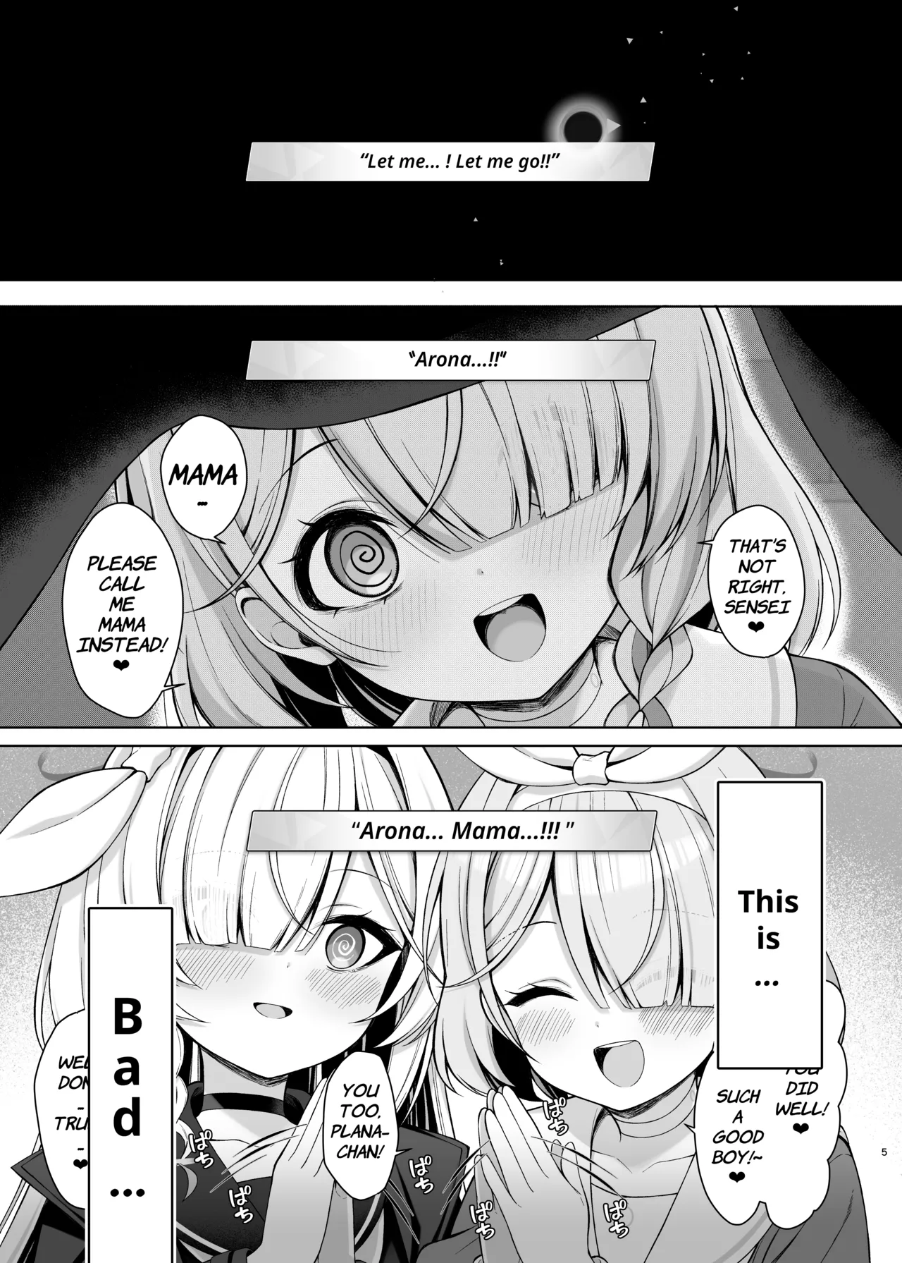 Page 4 of Plana-chan Saimin no Ojikan desu - It's Hypnosis Time + Archive Sketch #INS | Plana-chan, it's hypnosis time!