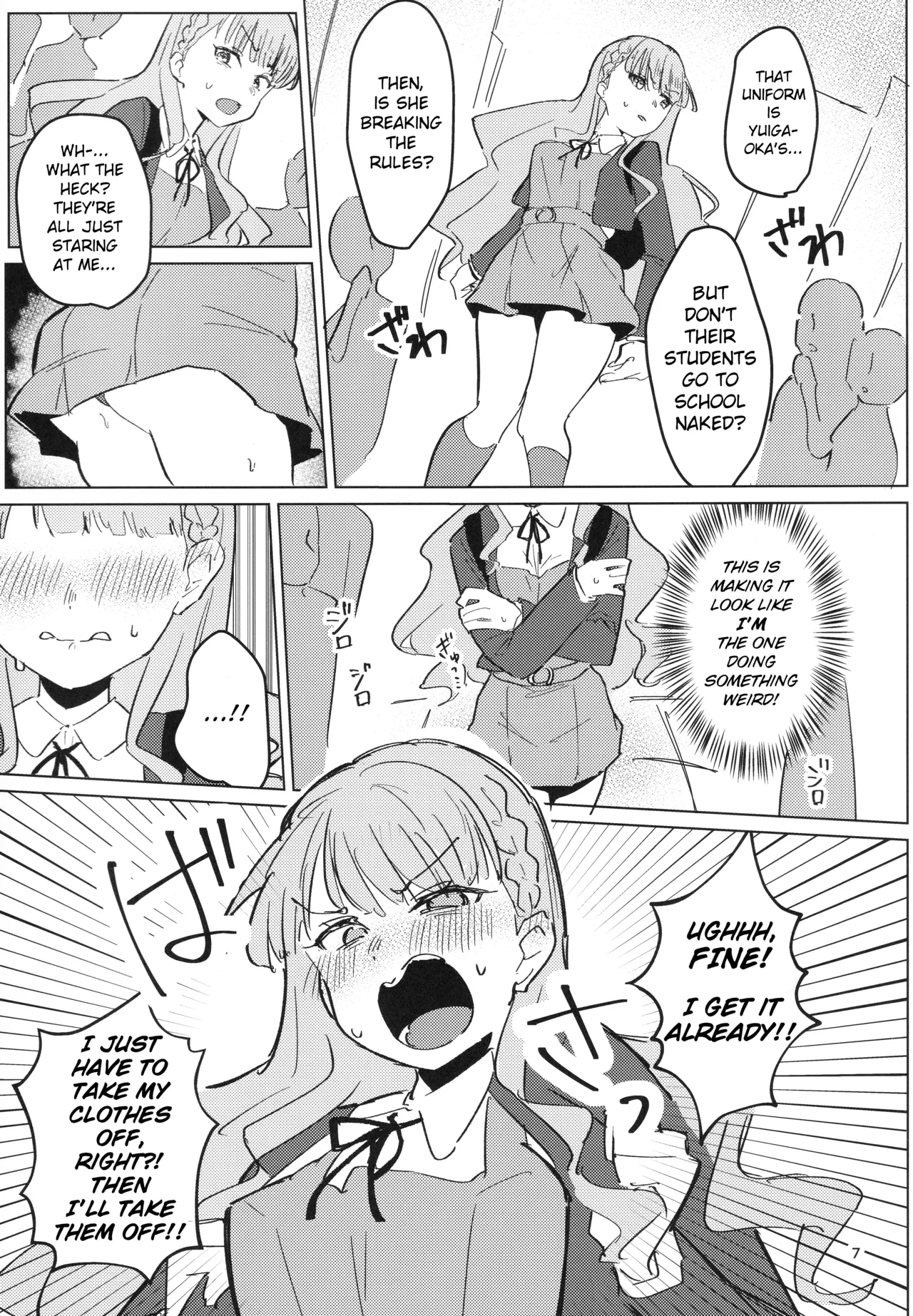 Page 8 of Zenra Toukou ga Standard desu | Going to School Naked is the Standard
