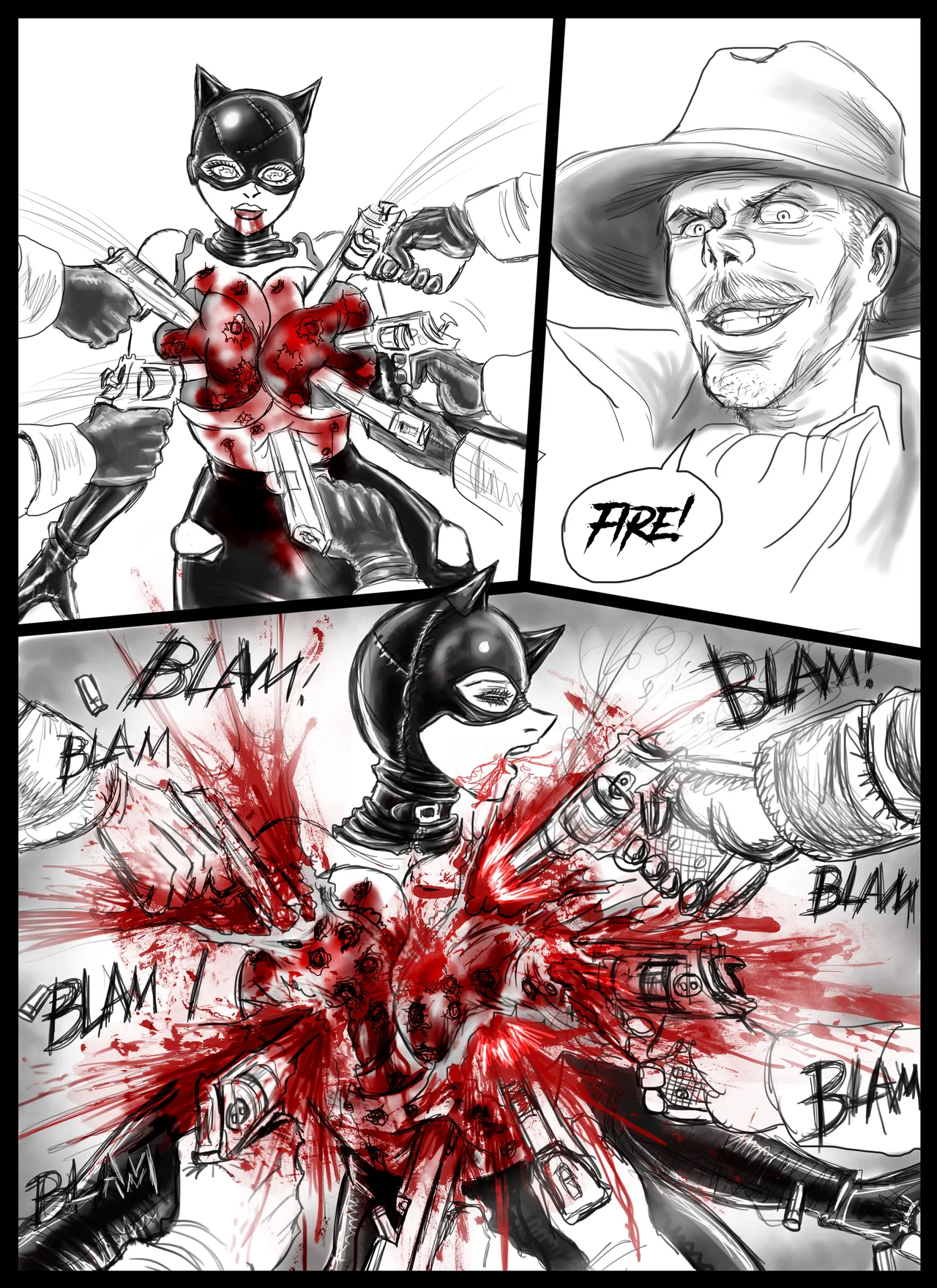 Page 17 of Catwoman Death and Destruction 2 (GURO) (incomplete)