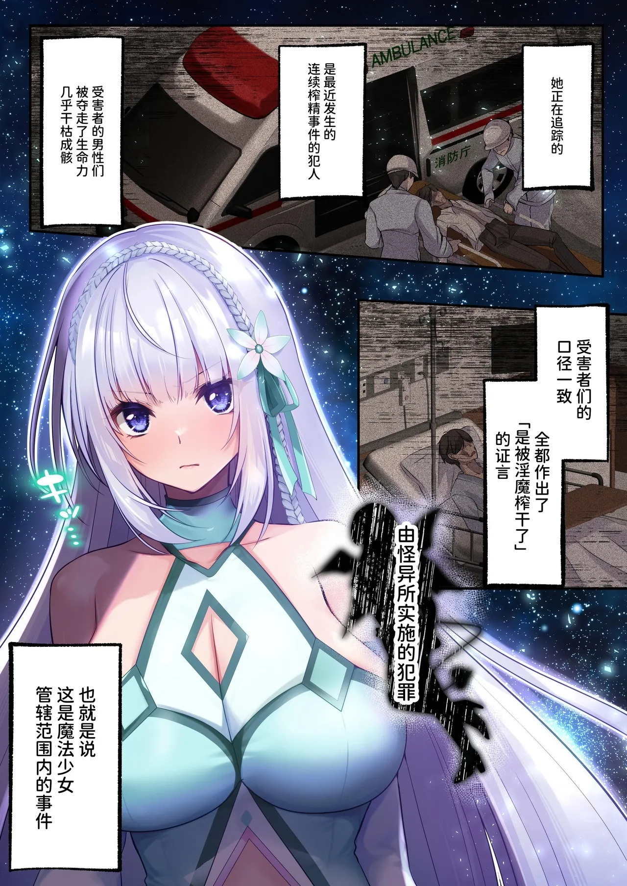 Page 9 of [Seika Kairaku Shoten (Kumakko)] Mahou Shoujo Saint Lily Hakkou ~Inmu o Miserare Tsuzuketa Mahou Shoujo ga Inma ni Ochiru made~ | 魔法少女神圣莉莉‧白光 [Chinese] [AnyaKa] [Digital]