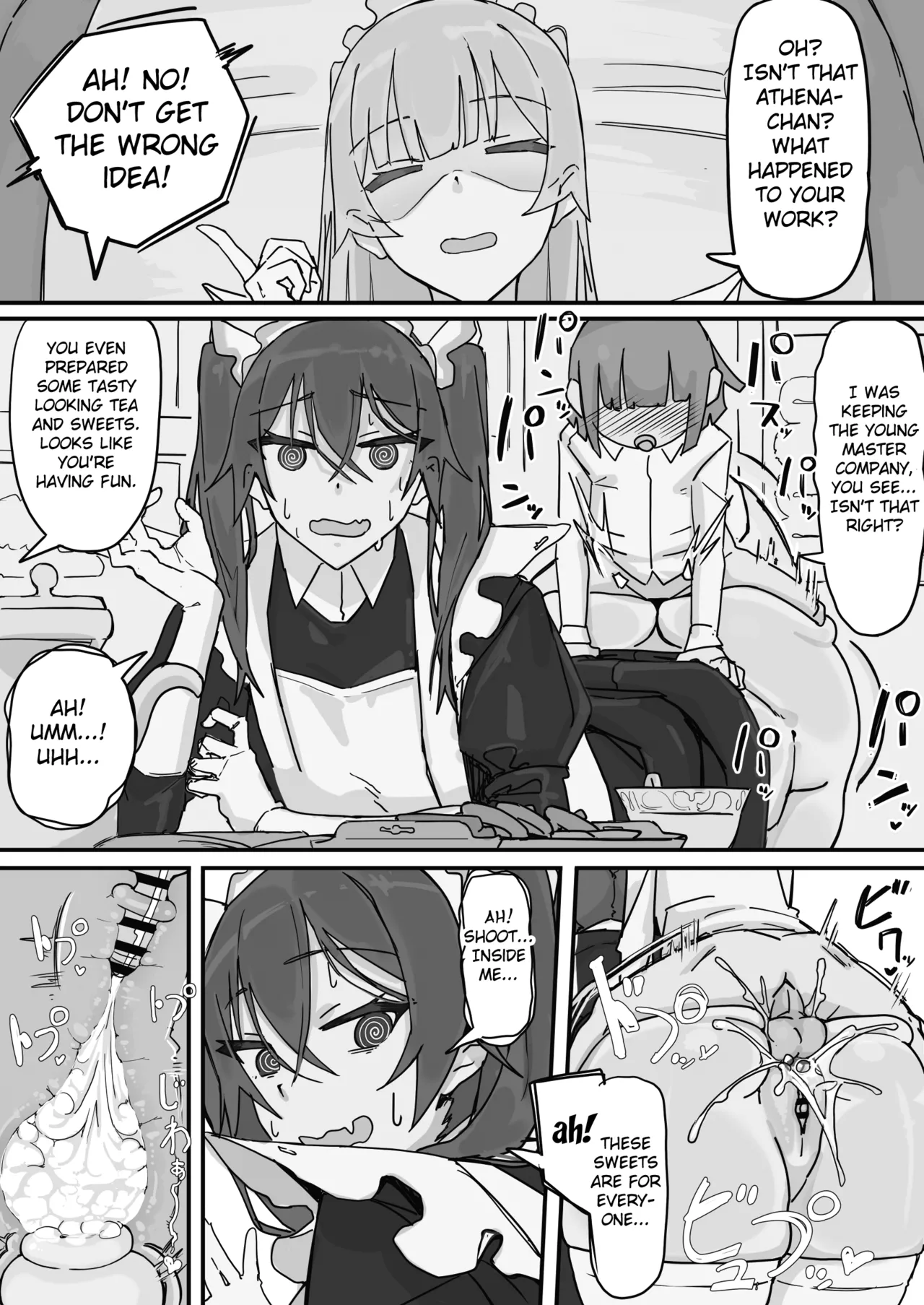 Page 2 of [Shirabe Shiki] Kanjou Seigen Maid (Kari) 3 [English] [Fated Circle]