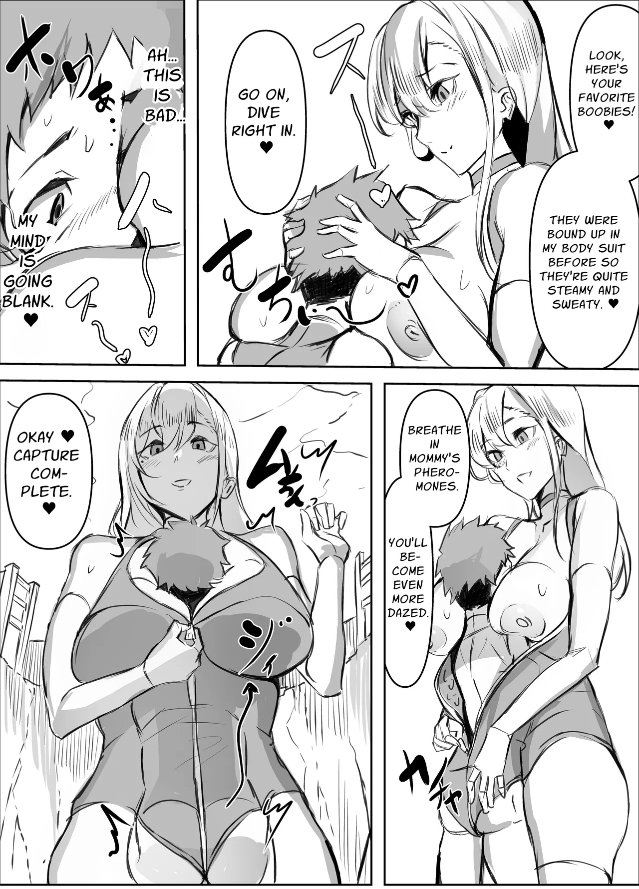Micchaku Sakusei Mama Kaijin | Body-Tight Cumsucking Mama Monster page 5 full