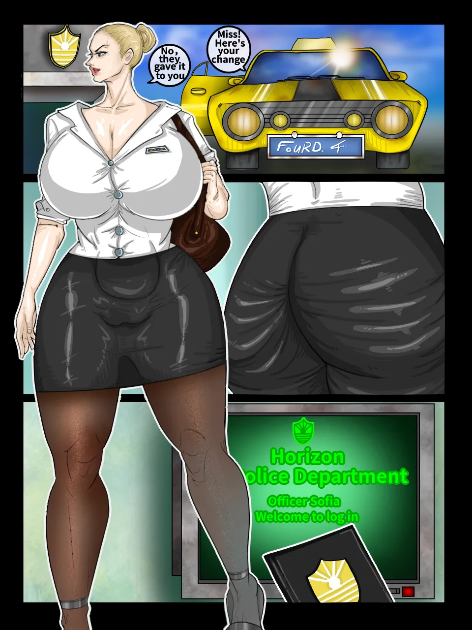 Female motorcycle police1 / translate page 2 full