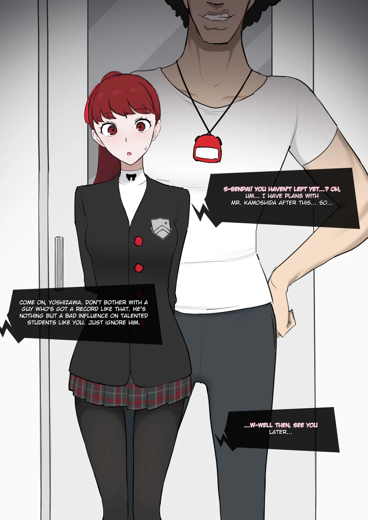 Kasumi Yoshizawa x Kamoshida + Prequel page 1 full