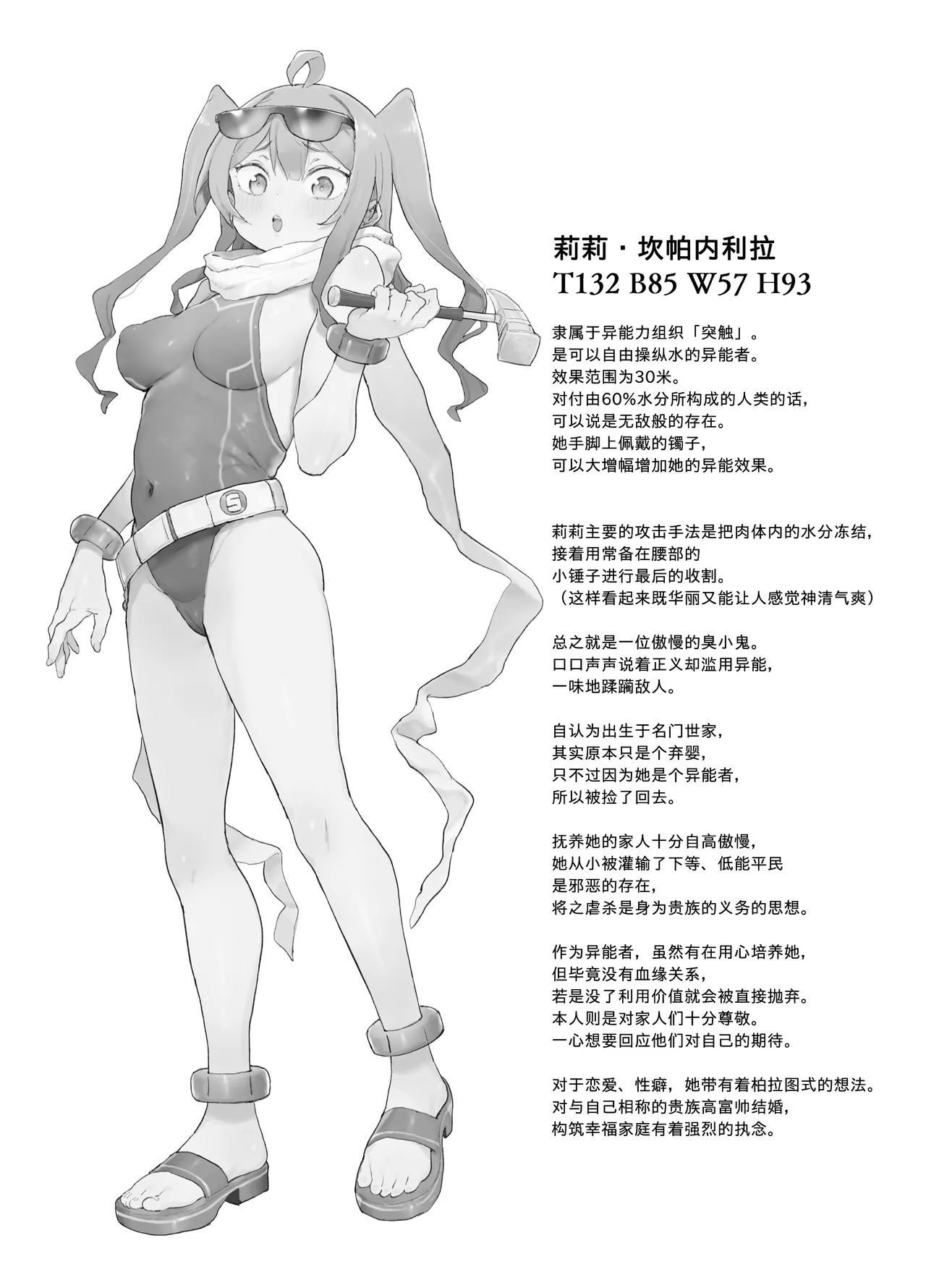 Page 197 of 异能者少女欠损合同本1（含角色补全）+2+3（企划阶段）+同人二创