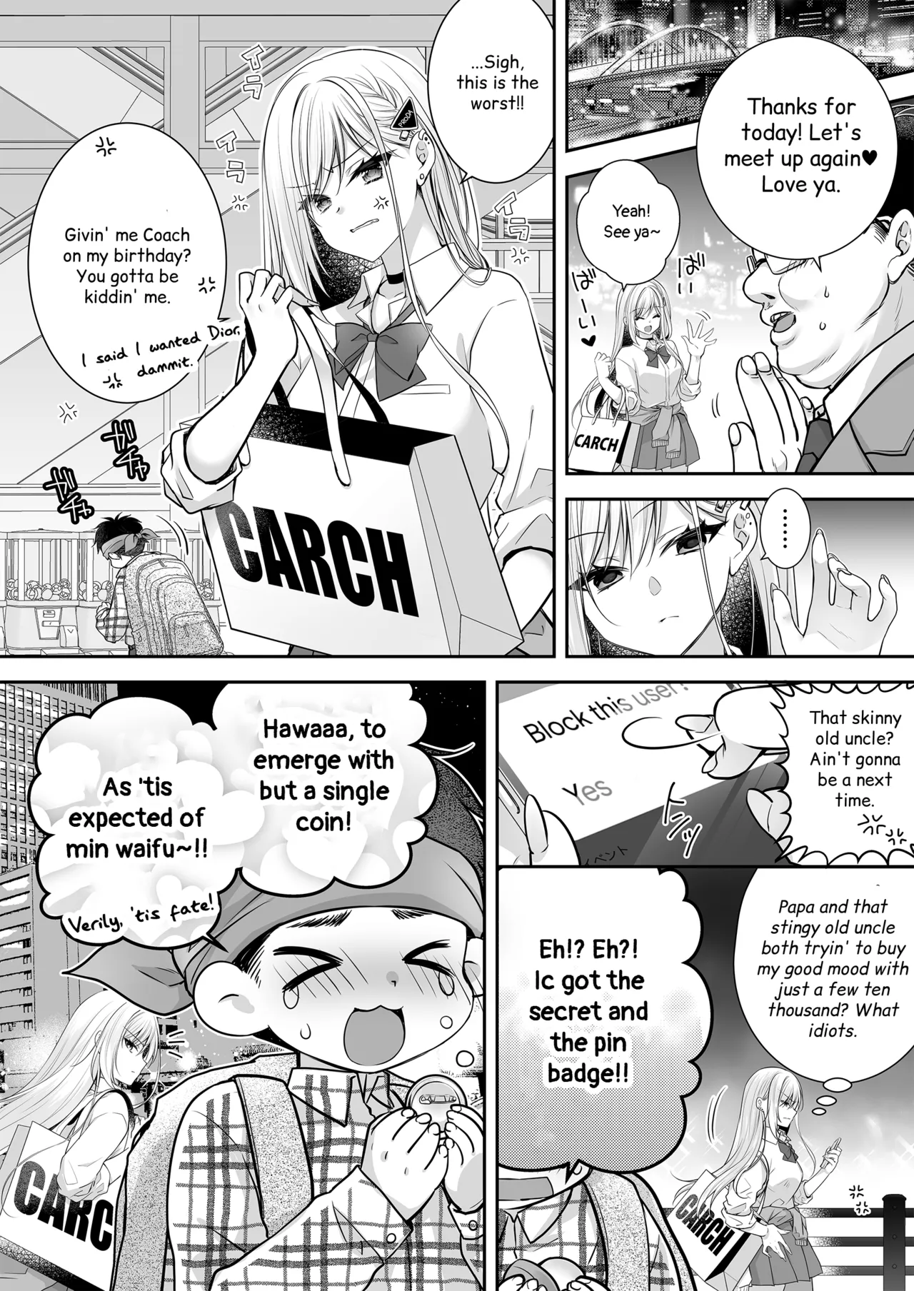 Page 6 of [NANACAN (Nanaca Mai)] Isekai Gangrape III ~I Took Life Lightly as a Sugar Baby—But My Skill Turned Out to Be Top-Tier Pussy That Makes Dicks Line Up Instantlyt~ + Isekai Gangrape Side Story: Two Saintesses Arc ~Today Too, We'll Do Our Best as a Meat Toilet On Duty★~ [English] [Digital]