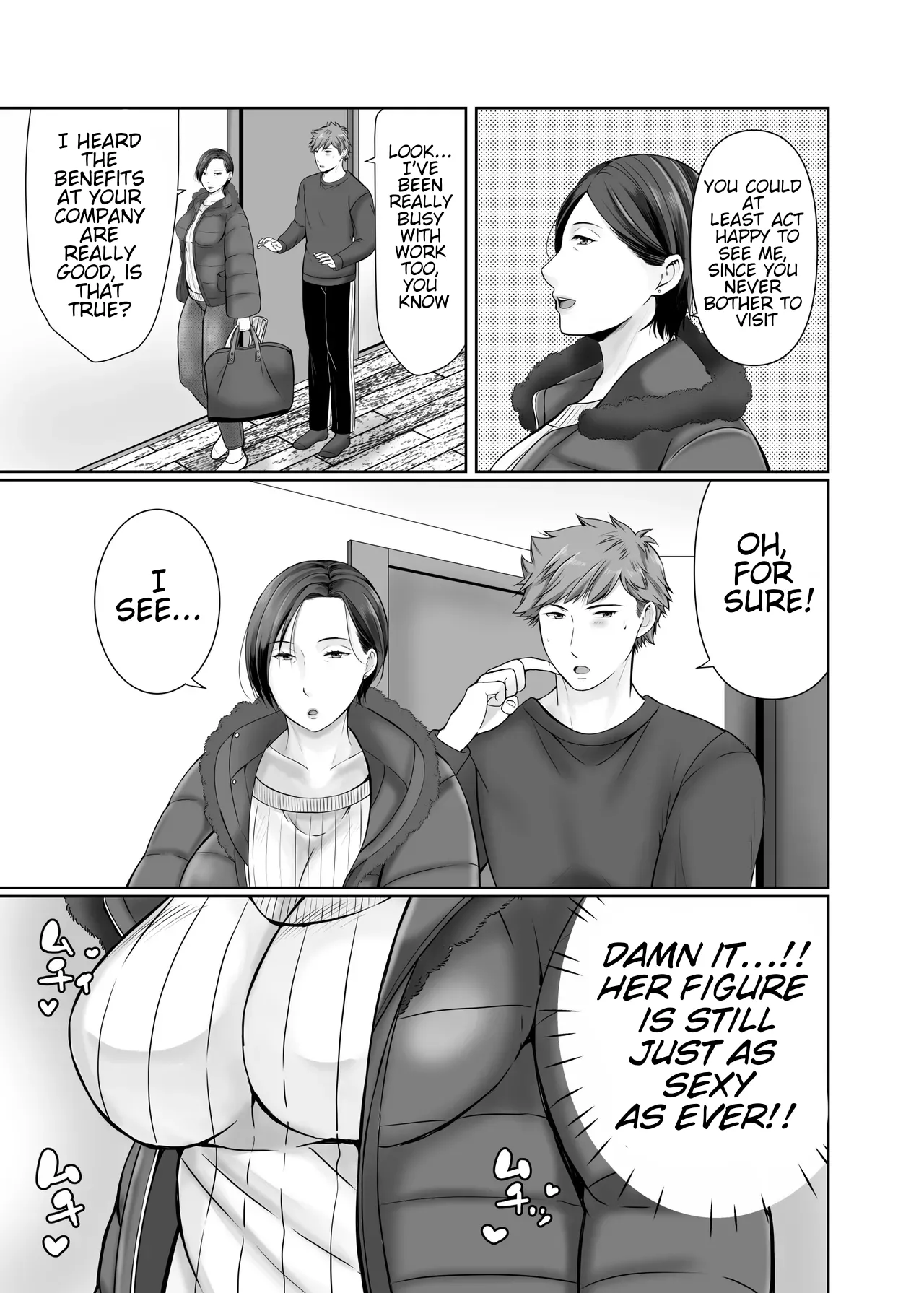 Page 3 of [Popotto Denki Ichigouten] Hitorigurashi no Musuko ni Semararete... | My son, who lives on his own, talked me into it... [English] [WaterKujo]