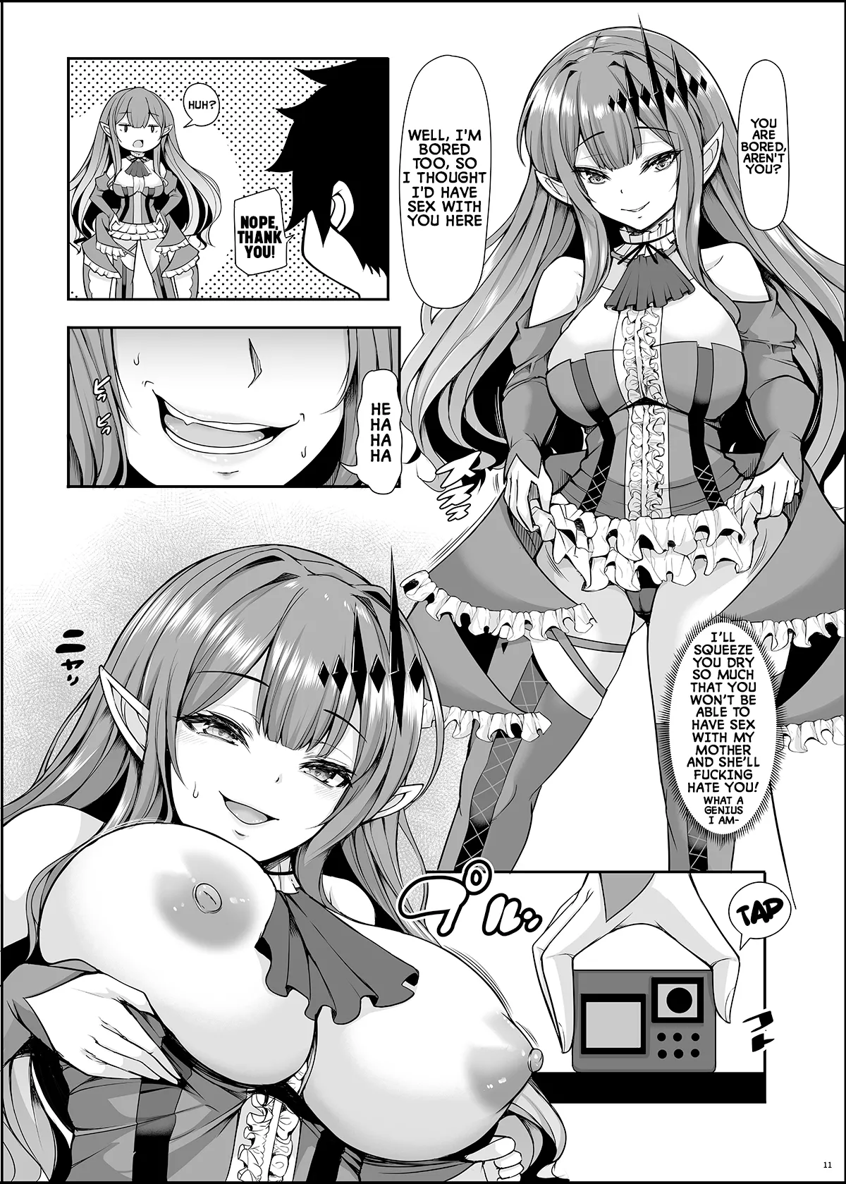 Page 10 of [Rocket Chousashitsu (Koza)] Joou Heika wa Boku no Oku-san Oujo-sama mo Boku no Kanojo | Her Majesty the Queen is my wife, and the princess is my girlfriend (Fate/Grand Order) [English] [Digital]