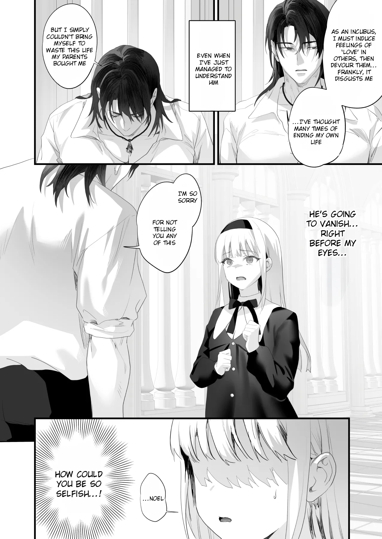 Wakeari Exorcist wa Tensei Succubus to Shi o Kaketa Koi o Suru | page 158 full