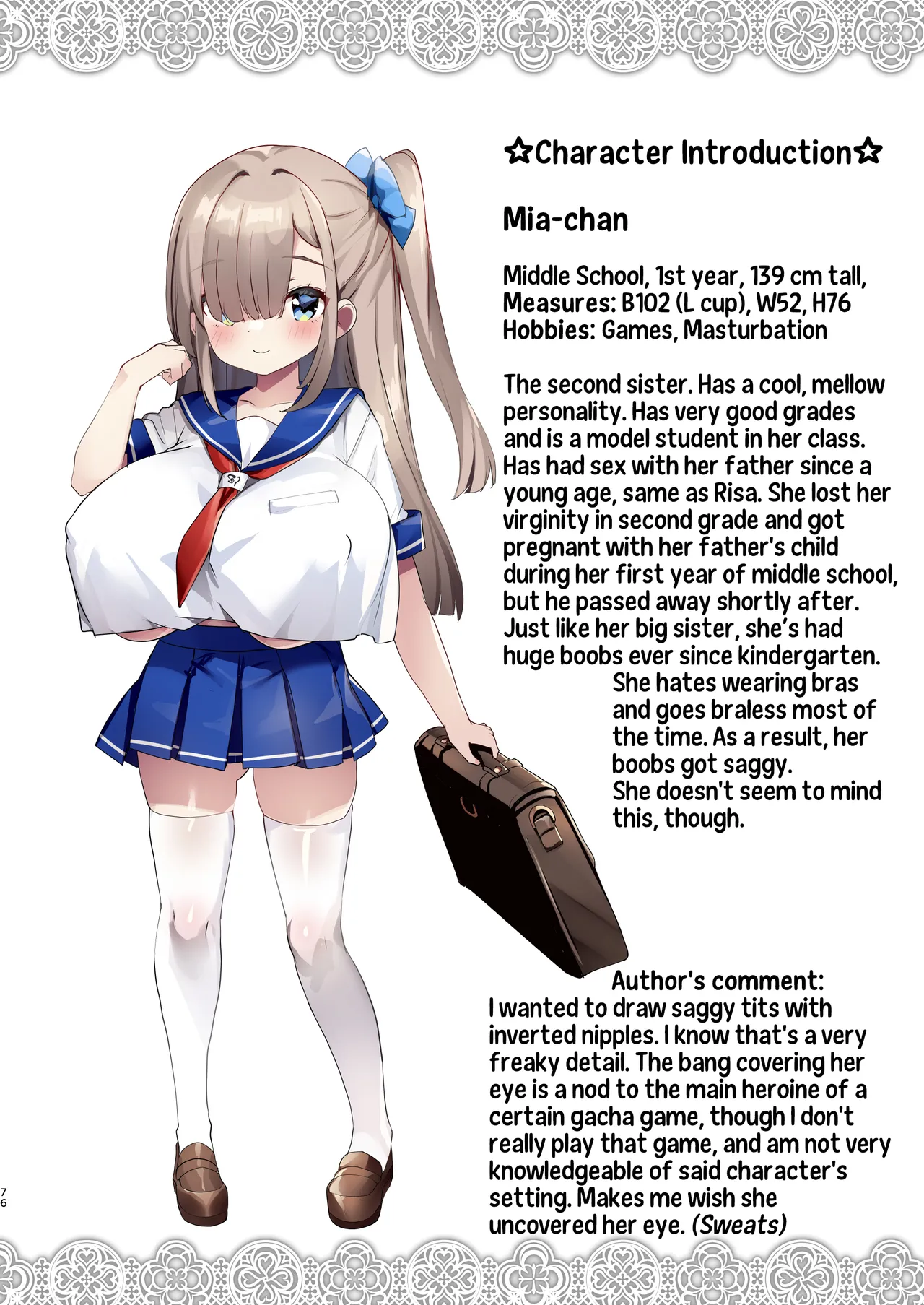 Mei Chichi Harem ~Mecha Amaetekuru Kogara Bakunyuu Meikko 3-shimai to Icha Love Sex Seikatsu~ | My Happy Titty Life with my Three Big-Breasted Little Nieces! page 75 full