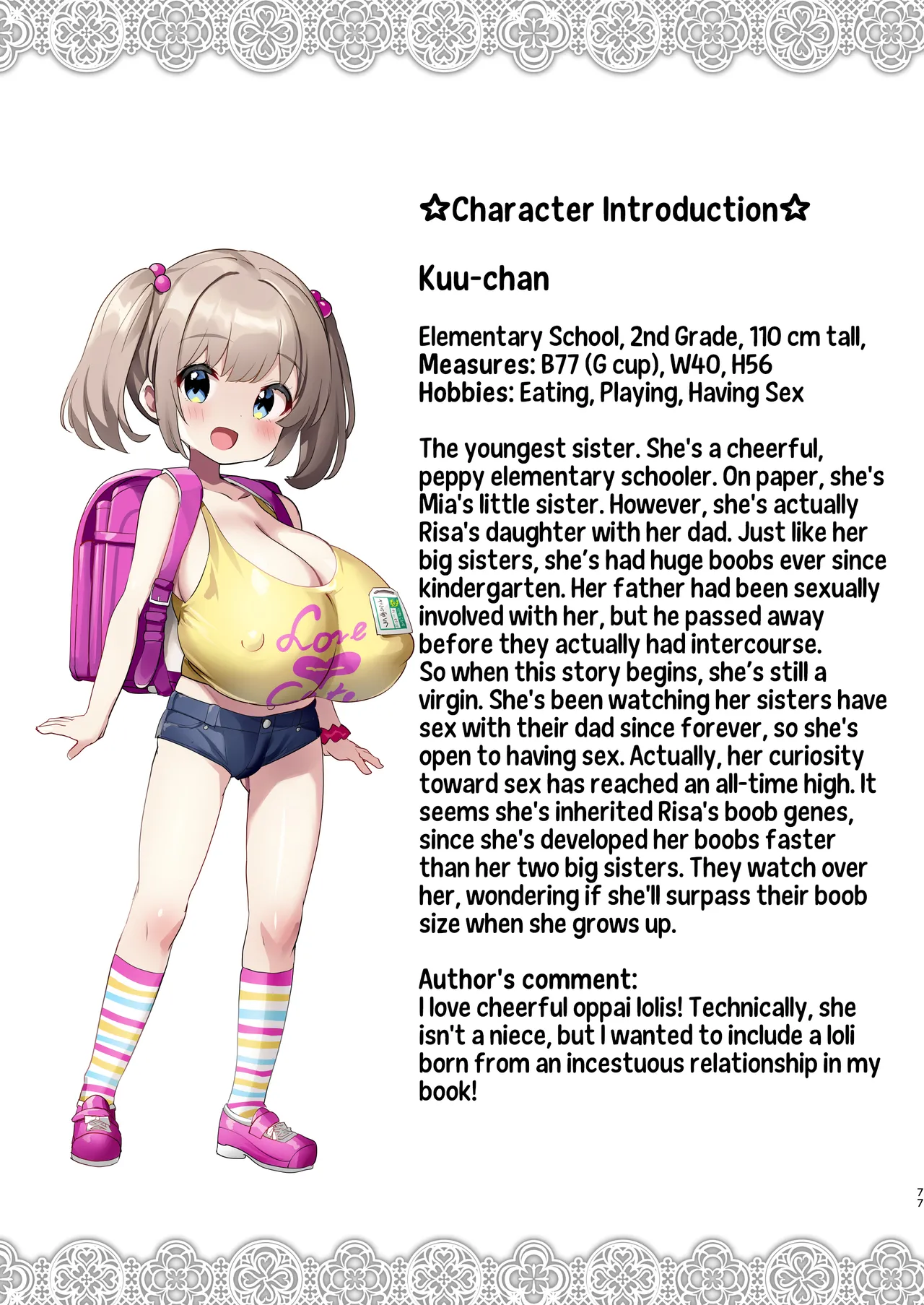 Mei Chichi Harem ~Mecha Amaetekuru Kogara Bakunyuu Meikko 3-shimai to Icha Love Sex Seikatsu~ | My Happy Titty Life with my Three Big-Breasted Little Nieces! page 76 full