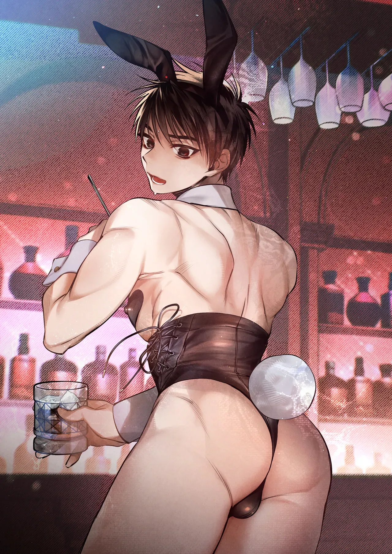 Page 50 of [Inutohone (Shikan)] Yukizuri Bunny to okirakuetchi 與偶遇的兔男郎來場輕鬆的一夜情吧[DL版] chinese TR (ai翻譯）