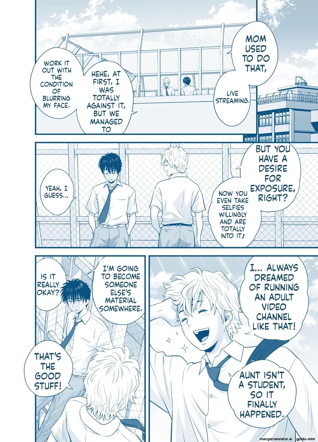Page 12 of My Mother Fucking Friend 5 P. 1-43