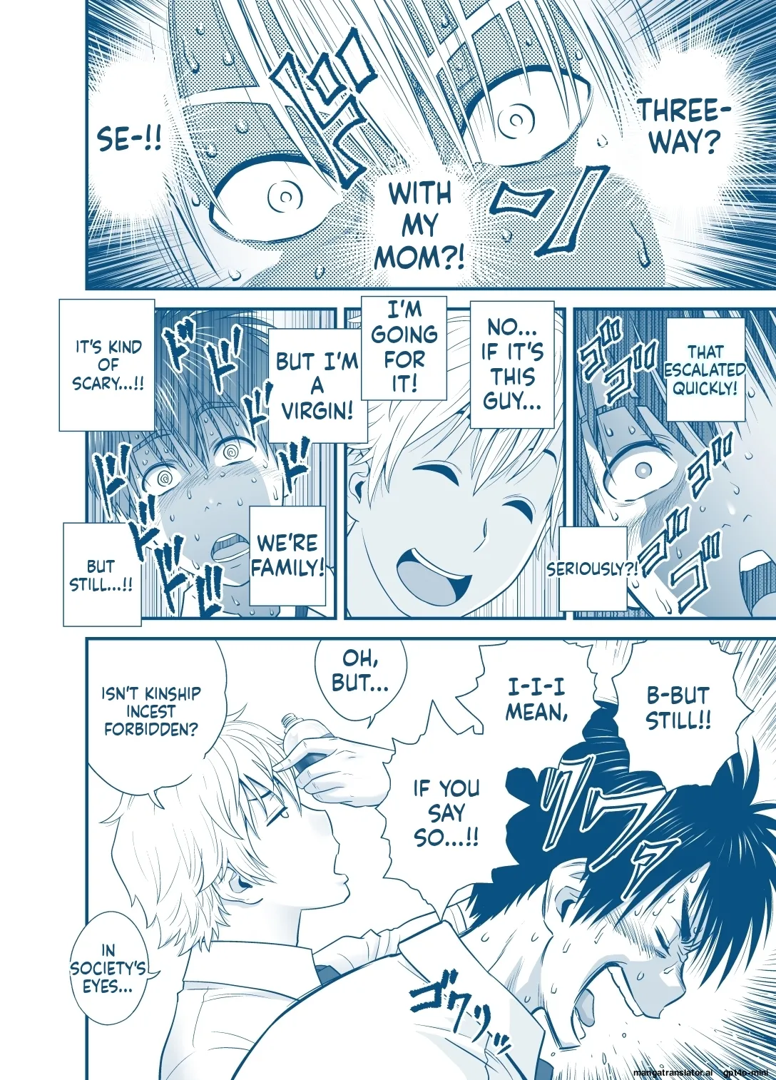 Page 22 of My Mother Fucking Friend 5 P. 1-43