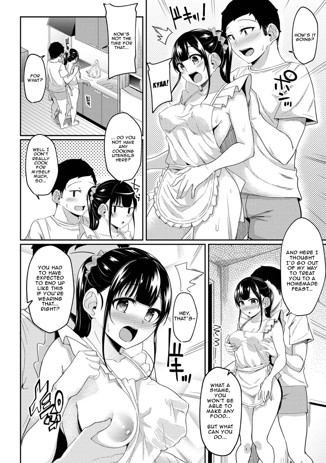 Asa Okitara Imouto ga Hadaka Apron Sugata datta node Hamete Mita | I Woke Up to my Naked Apron Sister and Tried Fucking Her Ch. 1-18 page 175 full