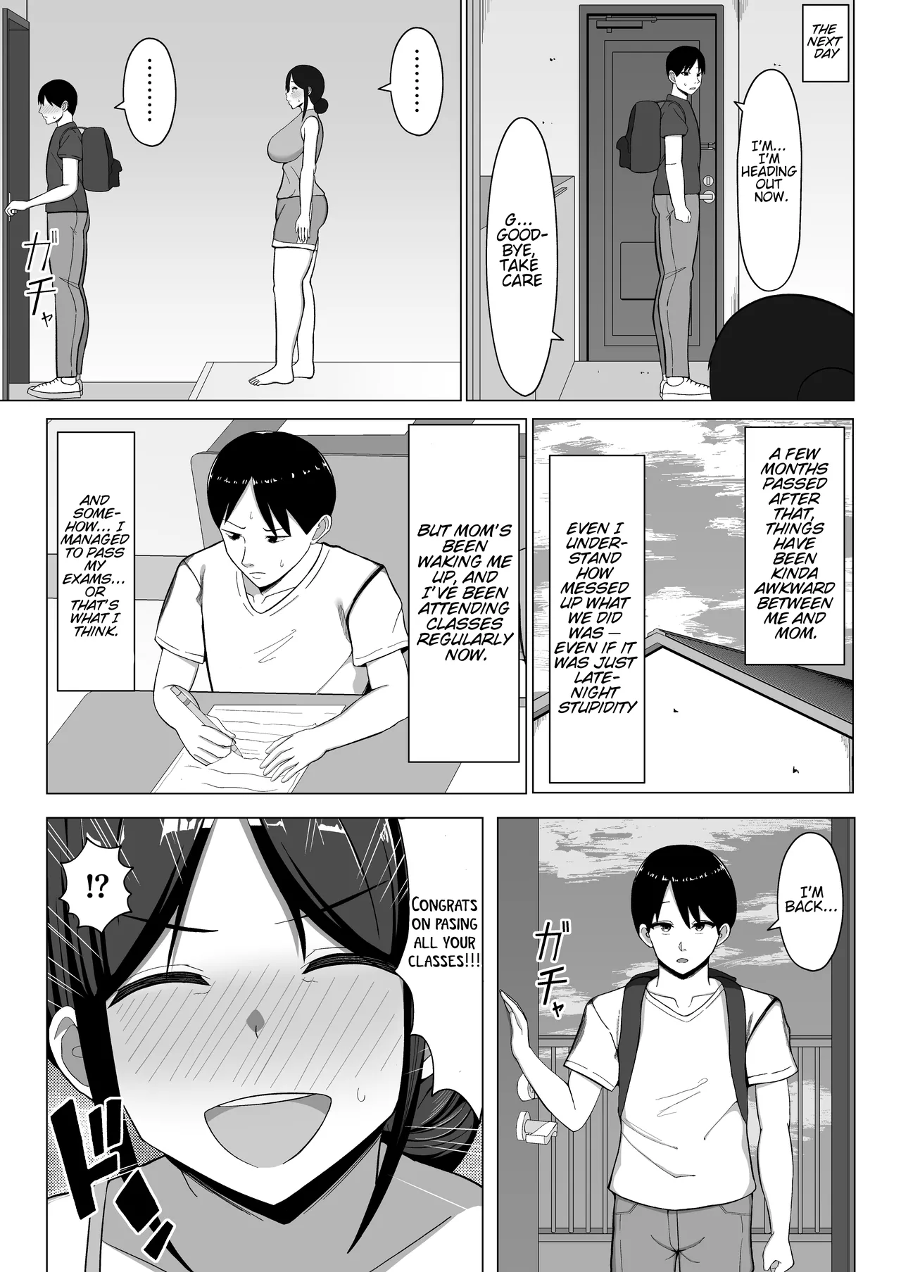 Page 22 of [Mustard Teikoku (Europia)] The story of how I ended up living with my mom in a four-and-a-half tatami room 1. [WaterKujo] [English]