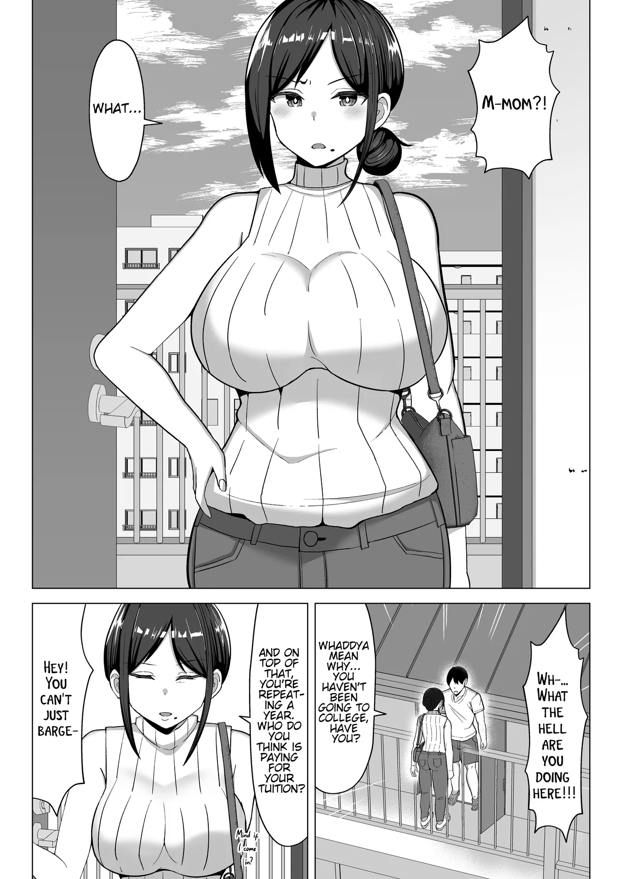 Page 3 of [Mustard Teikoku (Europia)] The story of how I ended up living with my mom in a four-and-a-half tatami room 1. [WaterKujo] [English]