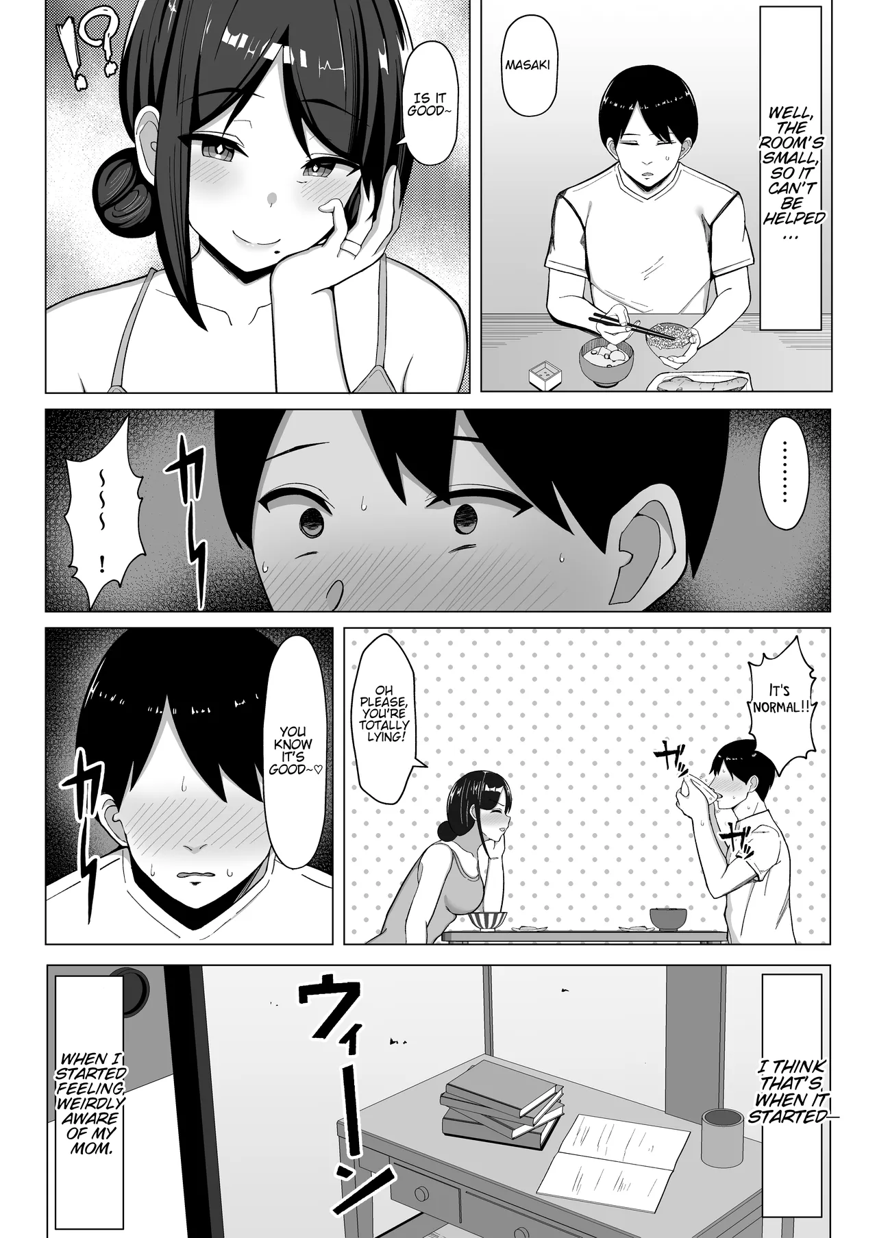 Page 8 of [Mustard Teikoku (Europia)] The story of how I ended up living with my mom in a four-and-a-half tatami room 1. [WaterKujo] [English]