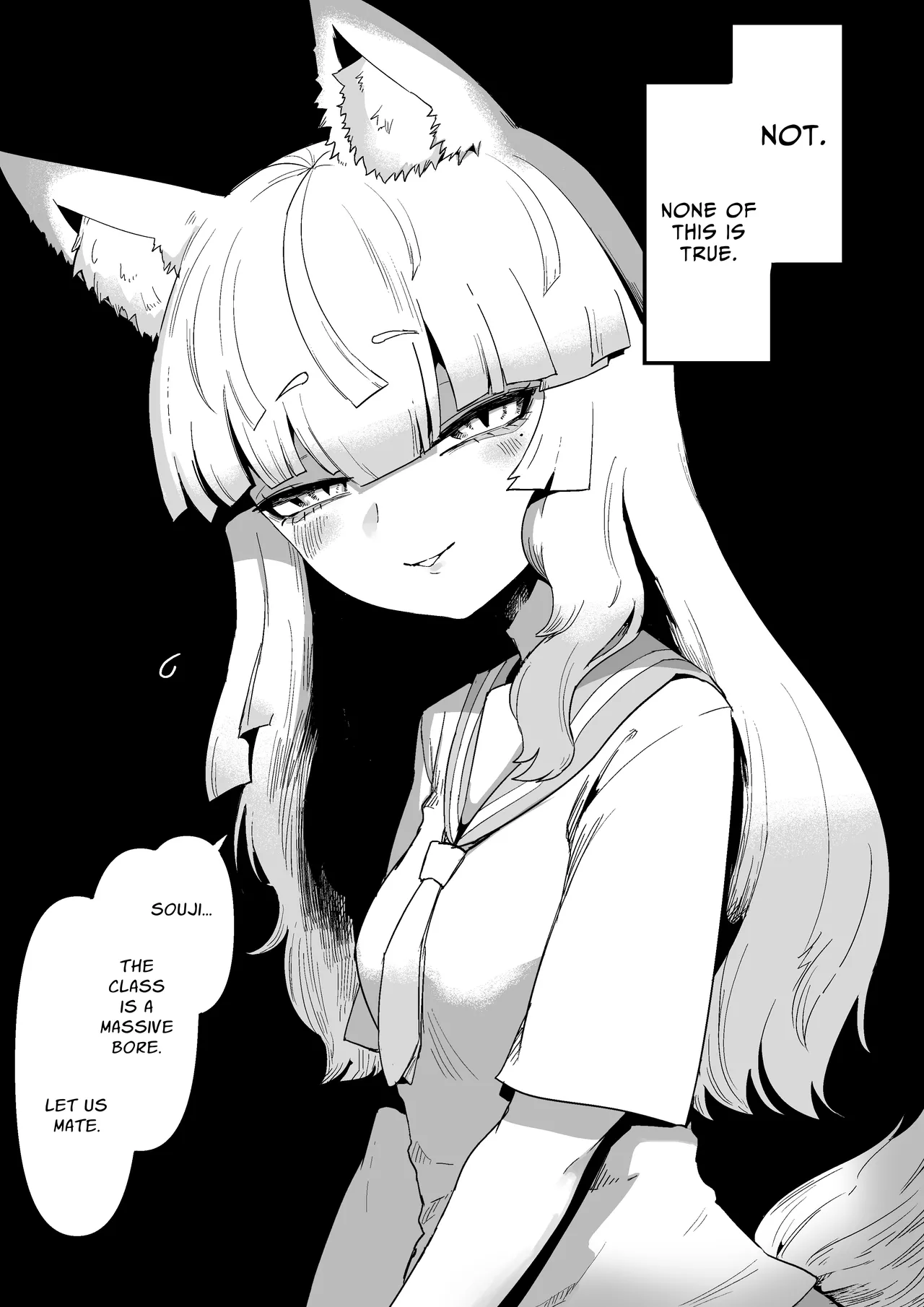 Page 7 of Tonari no Seki no Kitsune Musume-san | The Foxgirl Next Seat