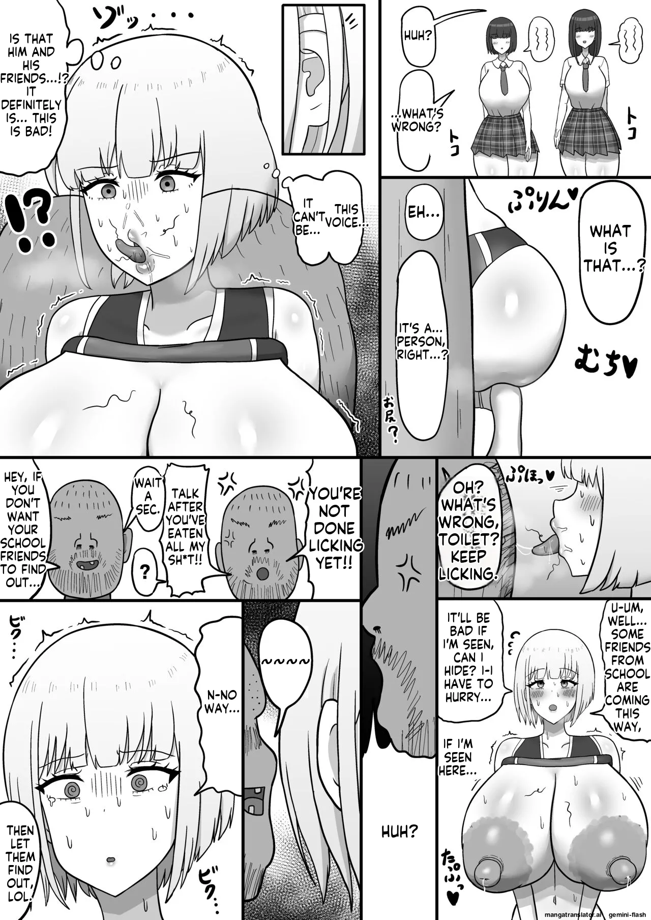 Ikemen Joshi no Volley-bu Kanojo ga Homeless ni Netorareru Hanashi page 18 full