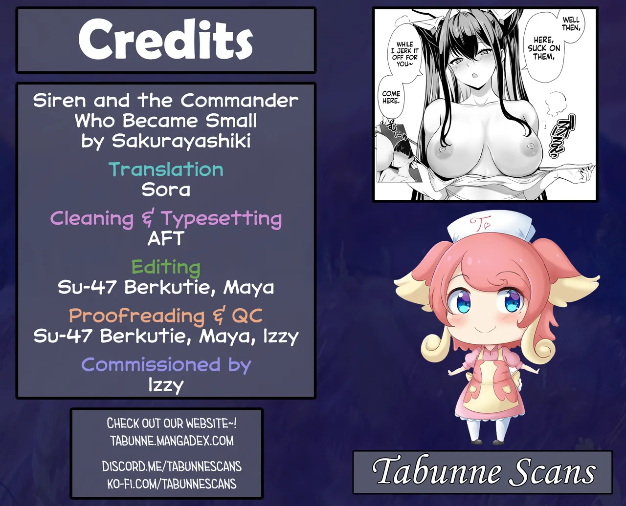 Siren to Chiisaku Natta Shikikan | Siren and the Commander Who Became Small page 23 full
