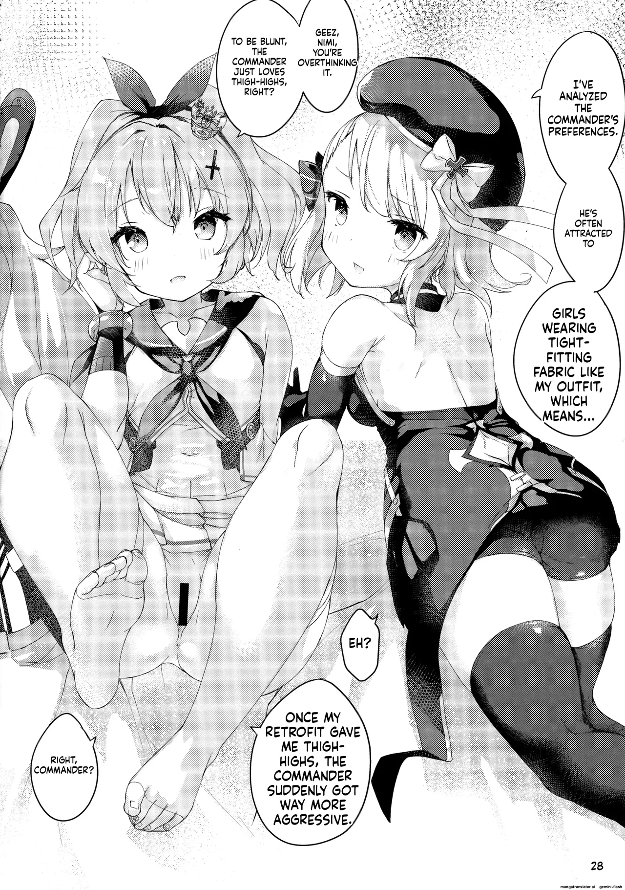 Page 29 of (C99) [Doppelgesicht (Ochin-sama)] Funaashi, Chuuyuutaru (Azur Lane) [English] [DIYMTL]
