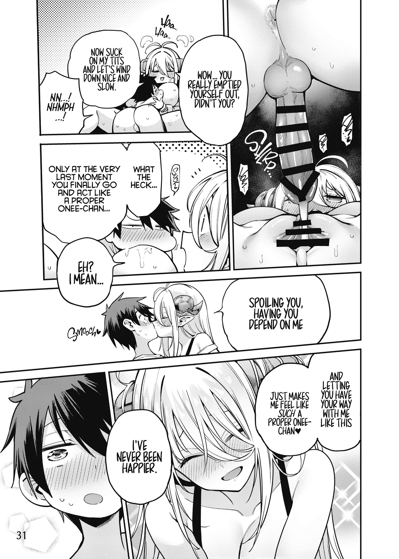 Tonari no Miwaku Succubus Onee-san to no Love Love Biyori | Lovey-Dovey Days with the Enchanting Succubus Onee-san Next Door page 32 full