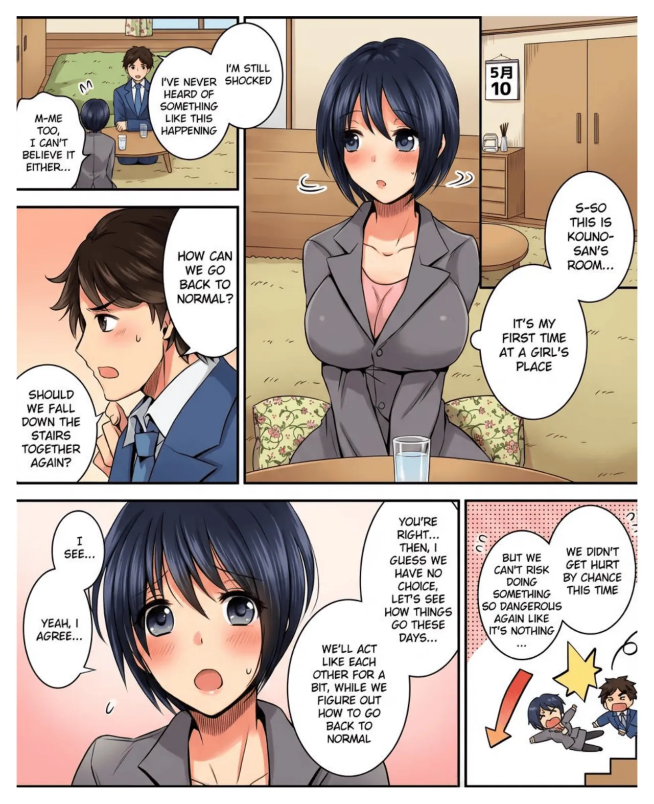 Page 3 of Costume Tengoku ~Shokuba no Kouhai to Irekawatte Kisekae Ningyou ni Sareru Boku~