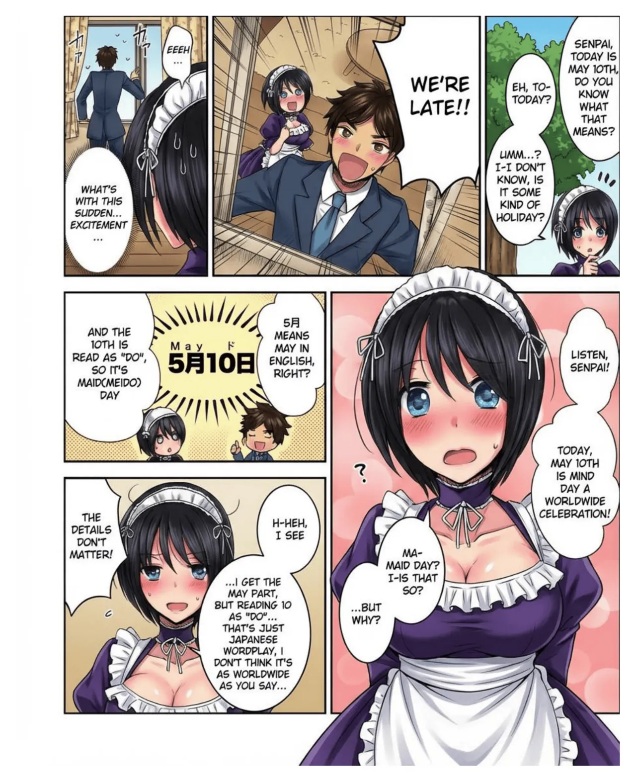Page 7 of Costume Tengoku ~Shokuba no Kouhai to Irekawatte Kisekae Ningyou ni Sareru Boku~